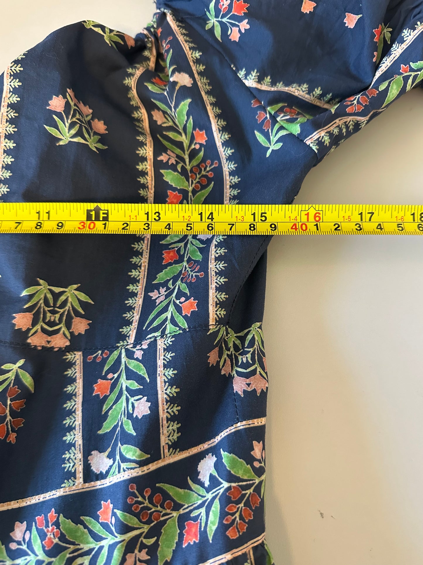 NWT Pinch Floral Puff Sleeve Mini Dress | Size Large