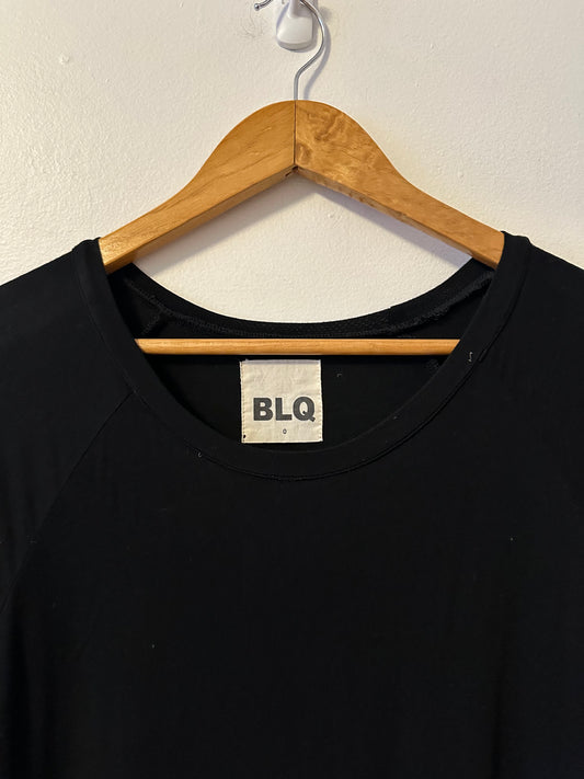 BLQ Black Jersey Dolman Sleeve Tunic Dress | Size 0