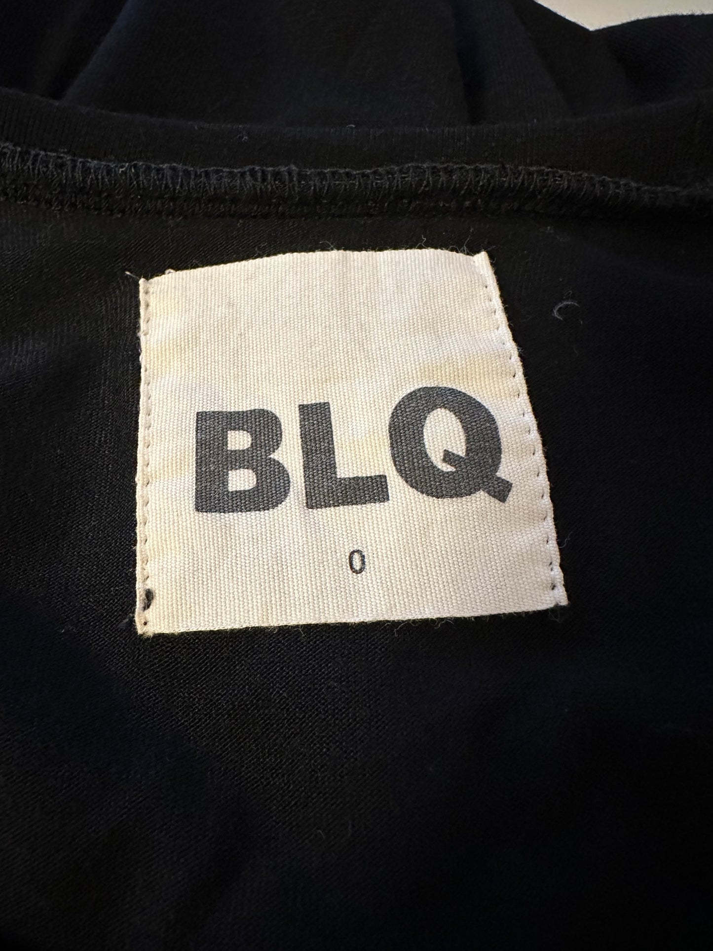 BLQ Black Jersey Dolman Sleeve Tunic Dress | Size 0