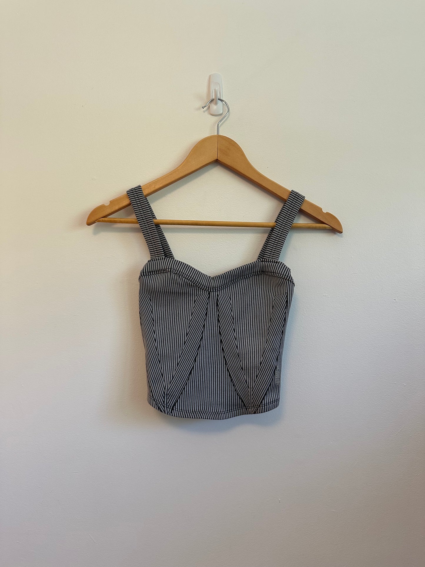 NWT FP Movement by Free People Perfectly Plated Cami in Black Combo | Size XS/S