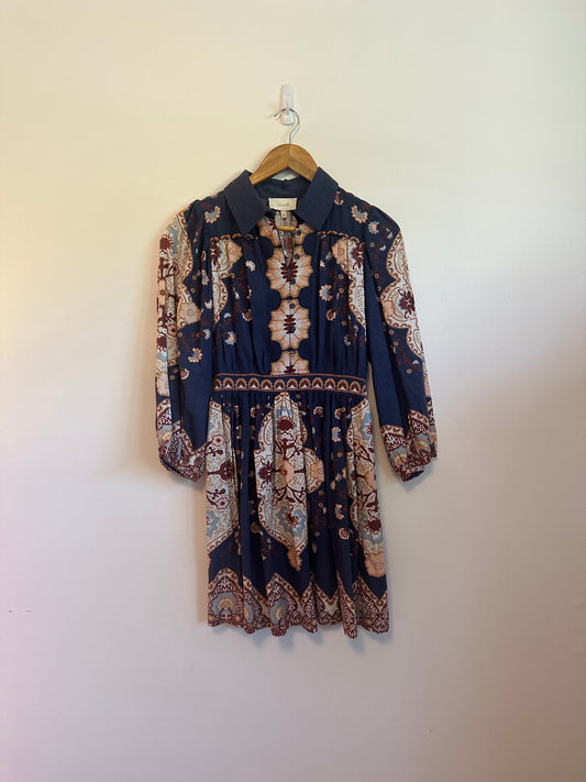 NWT Cleobella Leigh Linen Mini Dress | Size XS