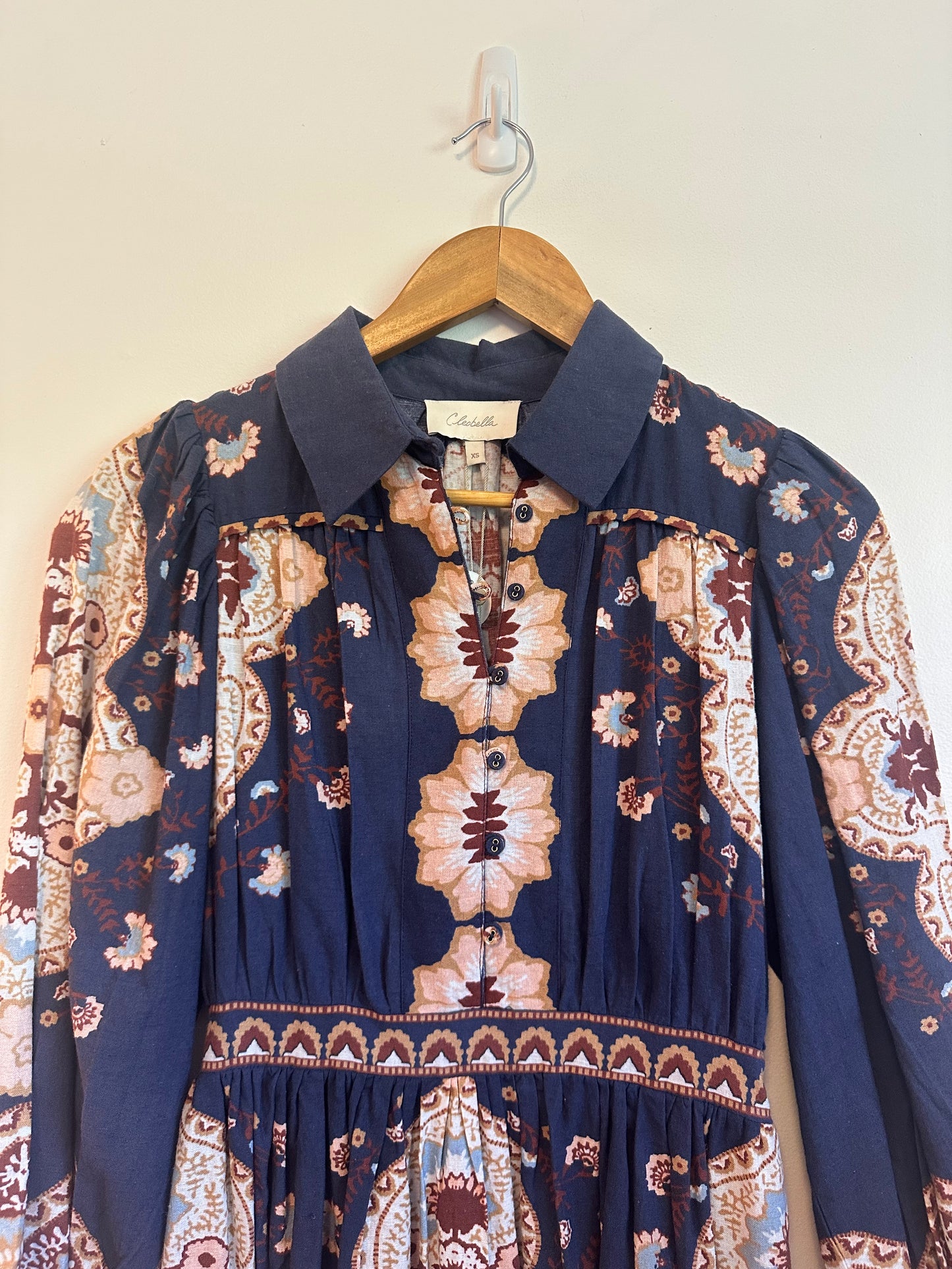 NWT Cleobella Leigh Linen Mini Dress | Size XS