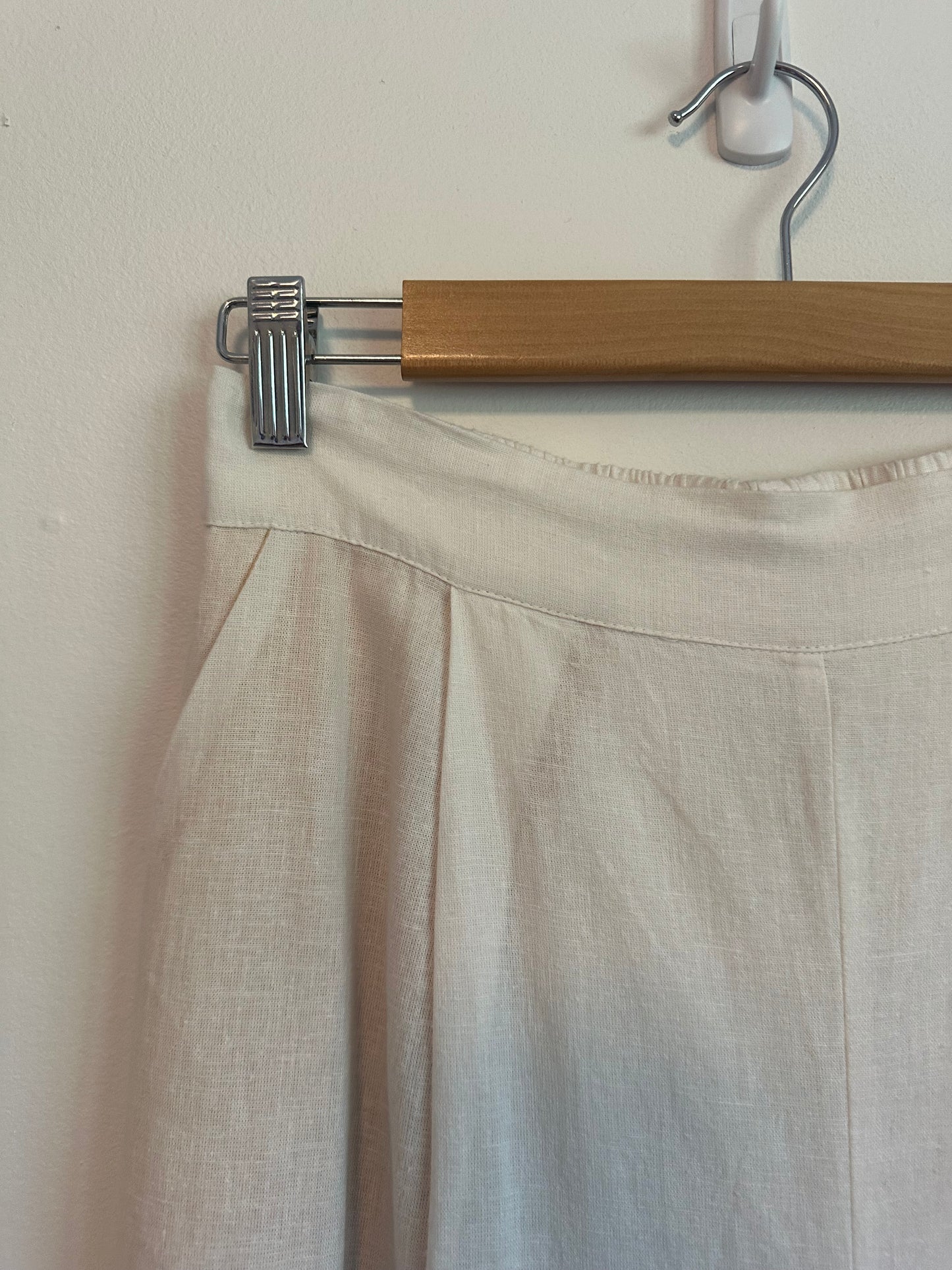 NWT Cleobella Beau Wide Leg Linen and Cotton Pants | Size Small