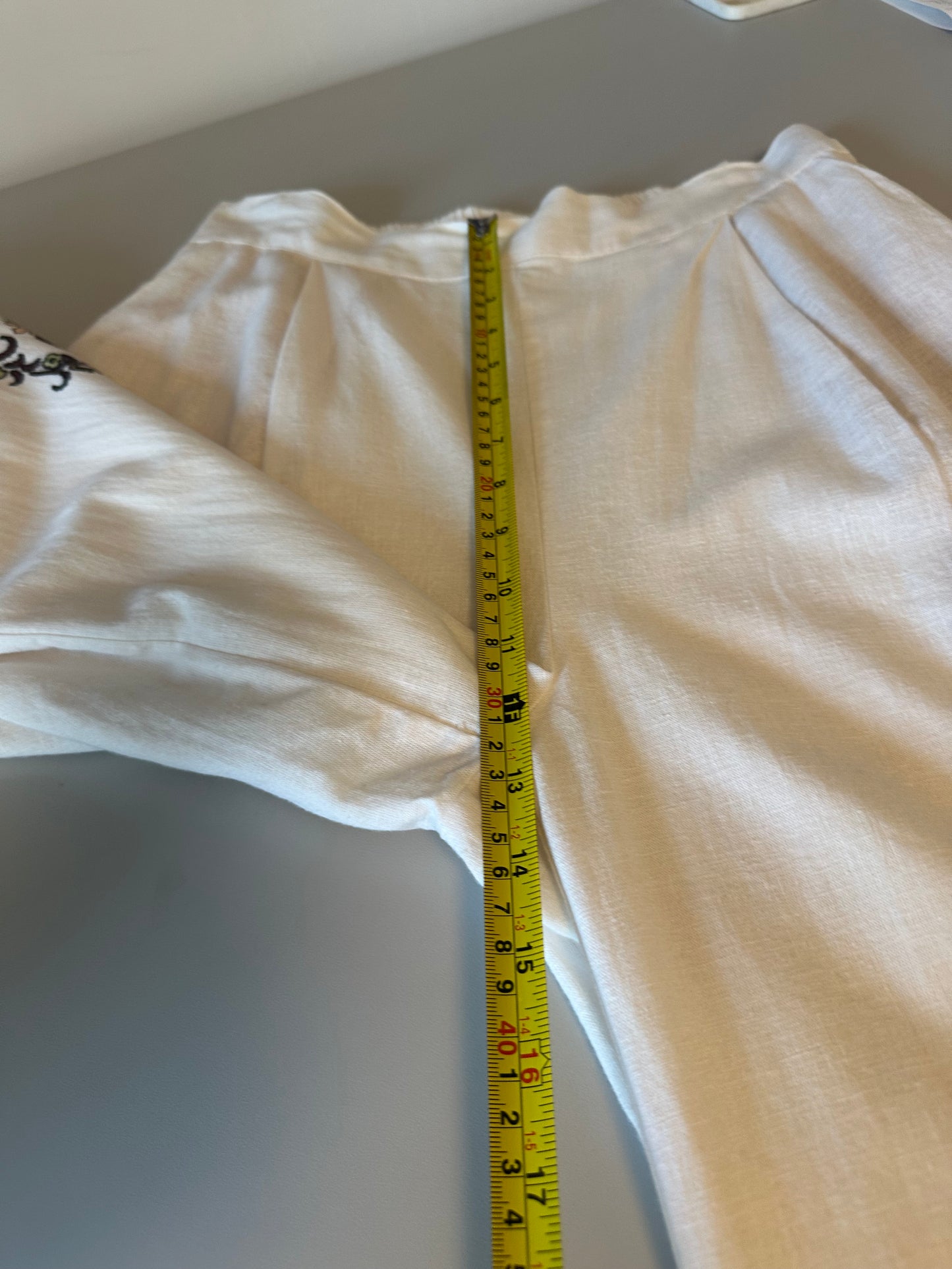 NWT Cleobella Beau Wide Leg Linen and Cotton Pants | Size Small