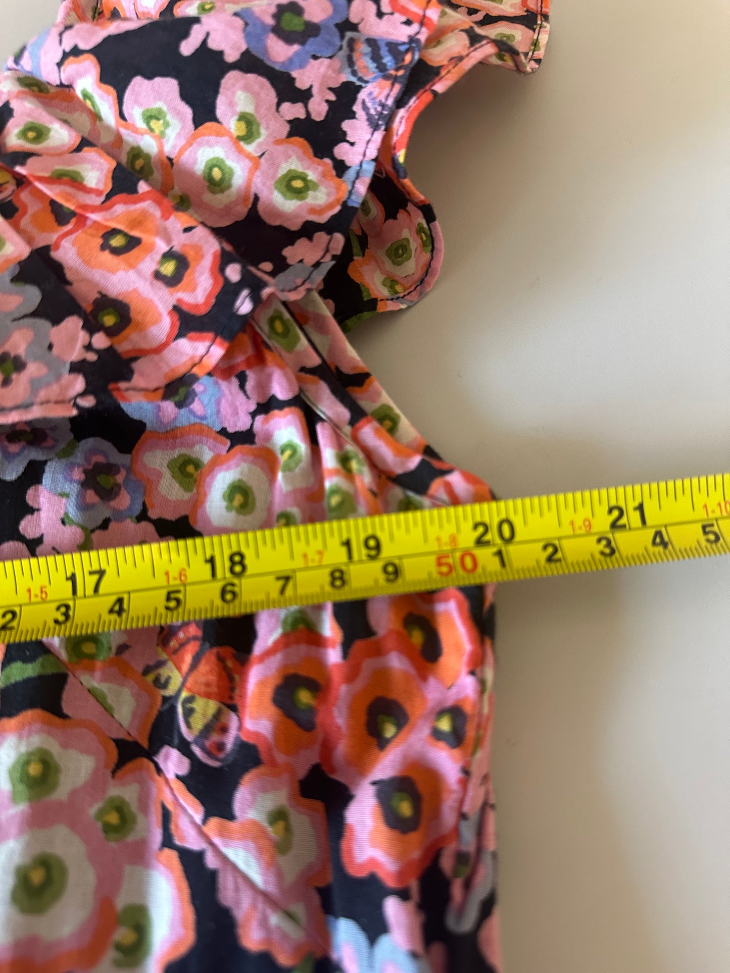 NWT Banjanan Cotton Floral Iggy Maxi Dress | Size Large