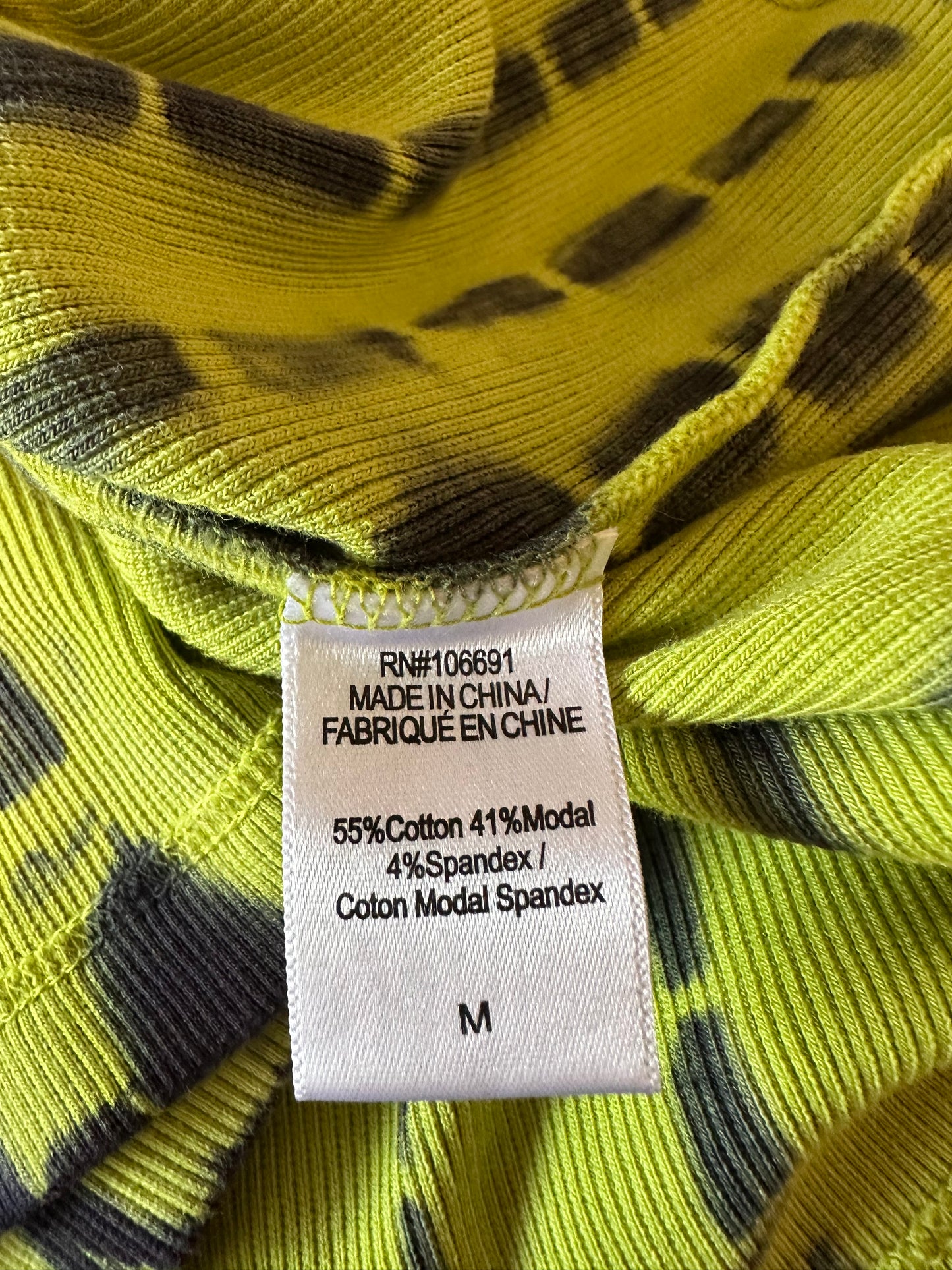 Young Fabulous & Broke Iggy Ribbed Tie Dye Tank Dress | Size Medium