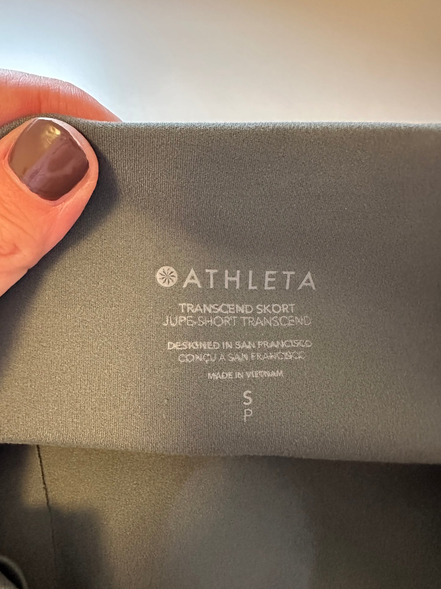 Athleta Transcend Skort in Loden Green | Size Small