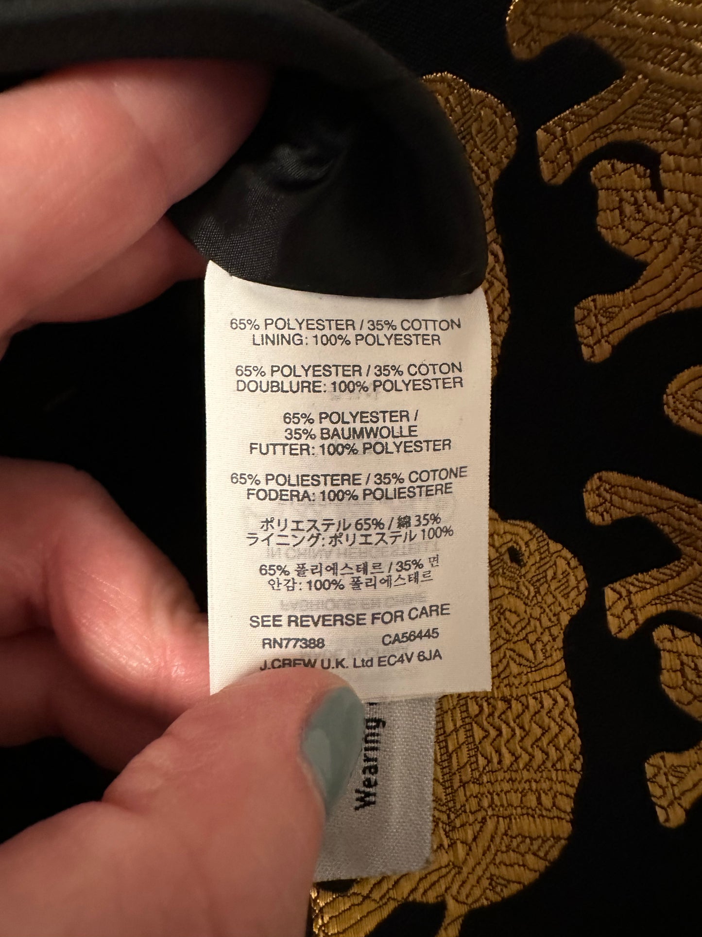 J.Crew Jacquard Elephant Parade Mini Skirt | Size 0