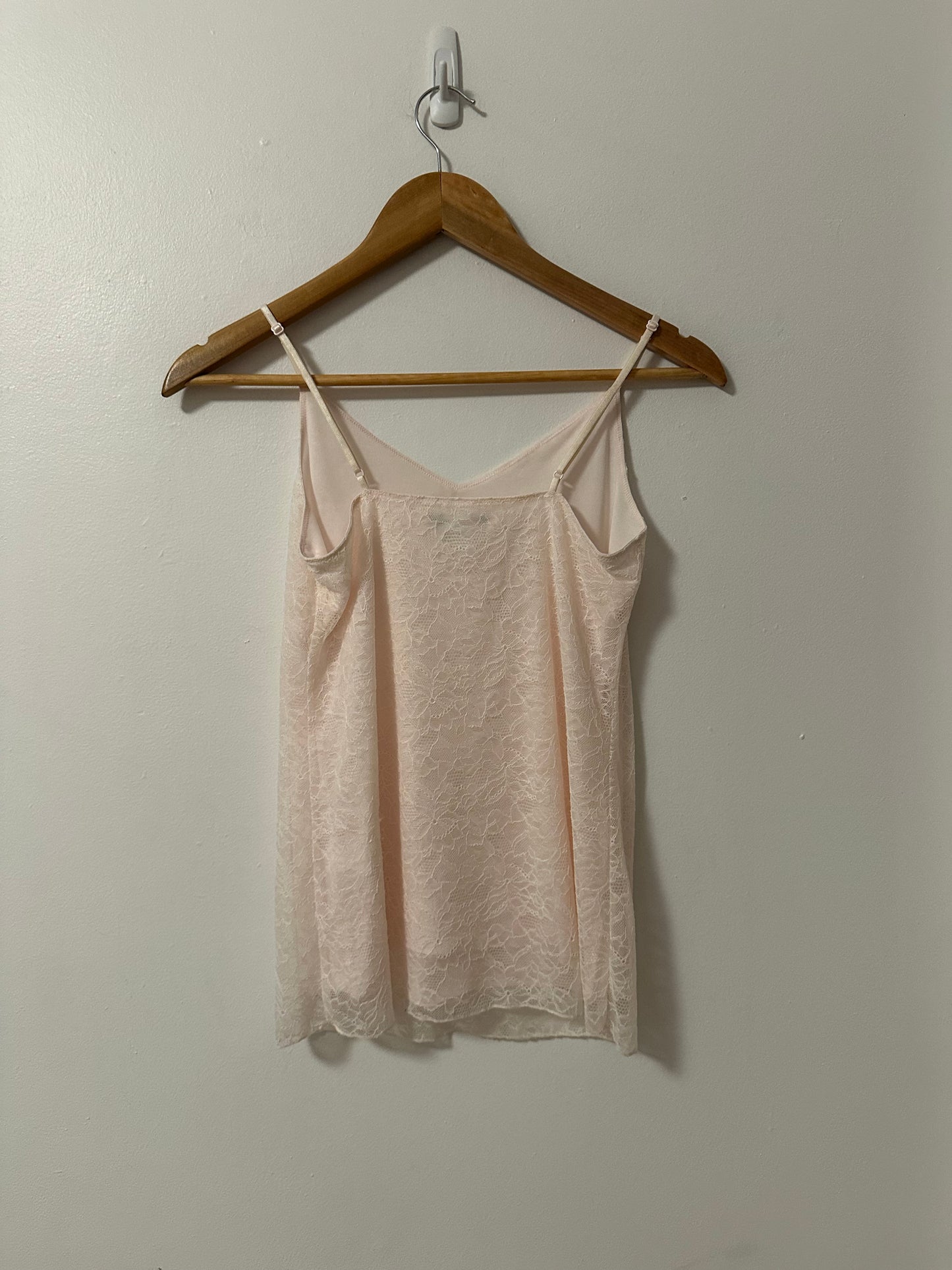 Banana Republic Lace Baby Pink Camisole Tank Top | Size Small