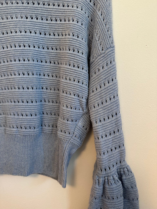 Misa Los Angeles Vayda Sweater in Light Blue | Size Medium