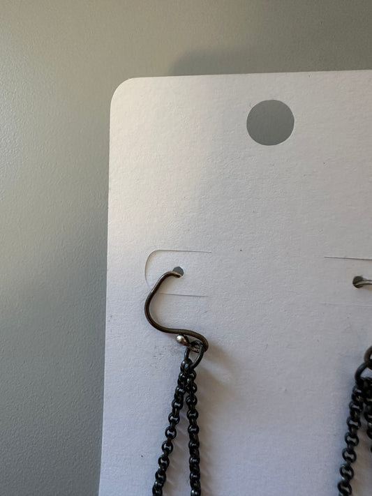 New Jennifer Kahn Copper Double Chevron Earrings