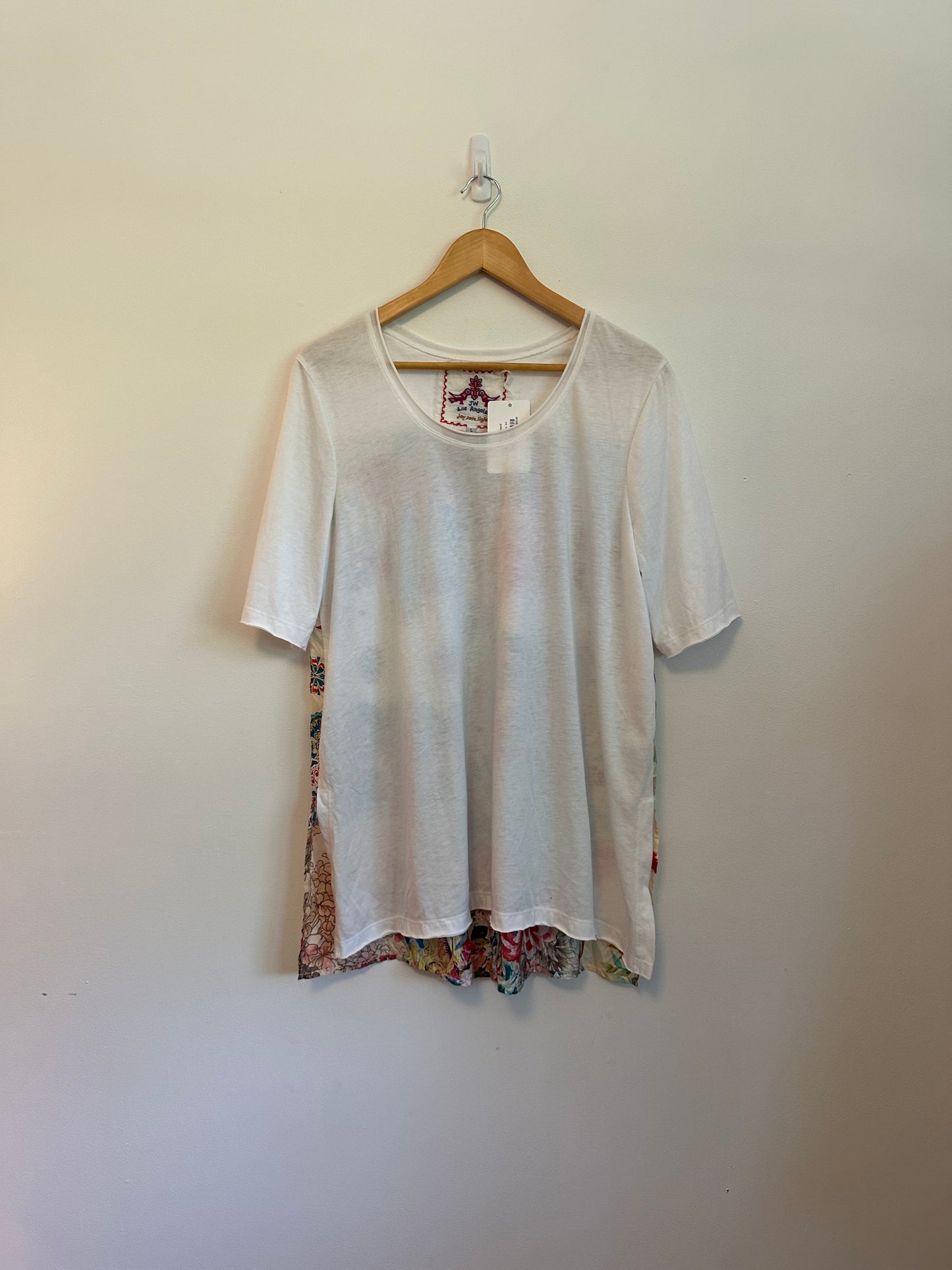 Johnny Was Mixed Medium Short Sleeve Tunic T-Shirt | Size Large