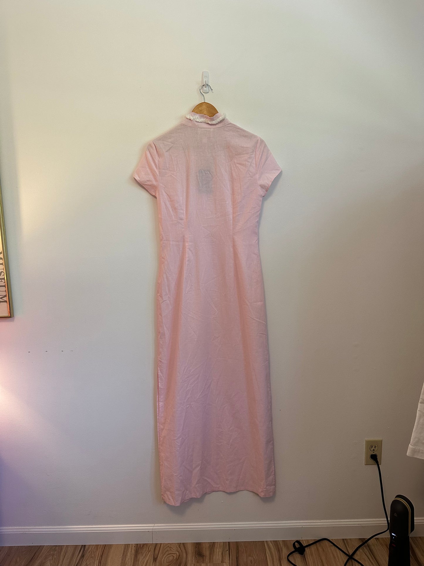 NWT Sail to Sable Blush Pink Classic Long Dress | Size Small