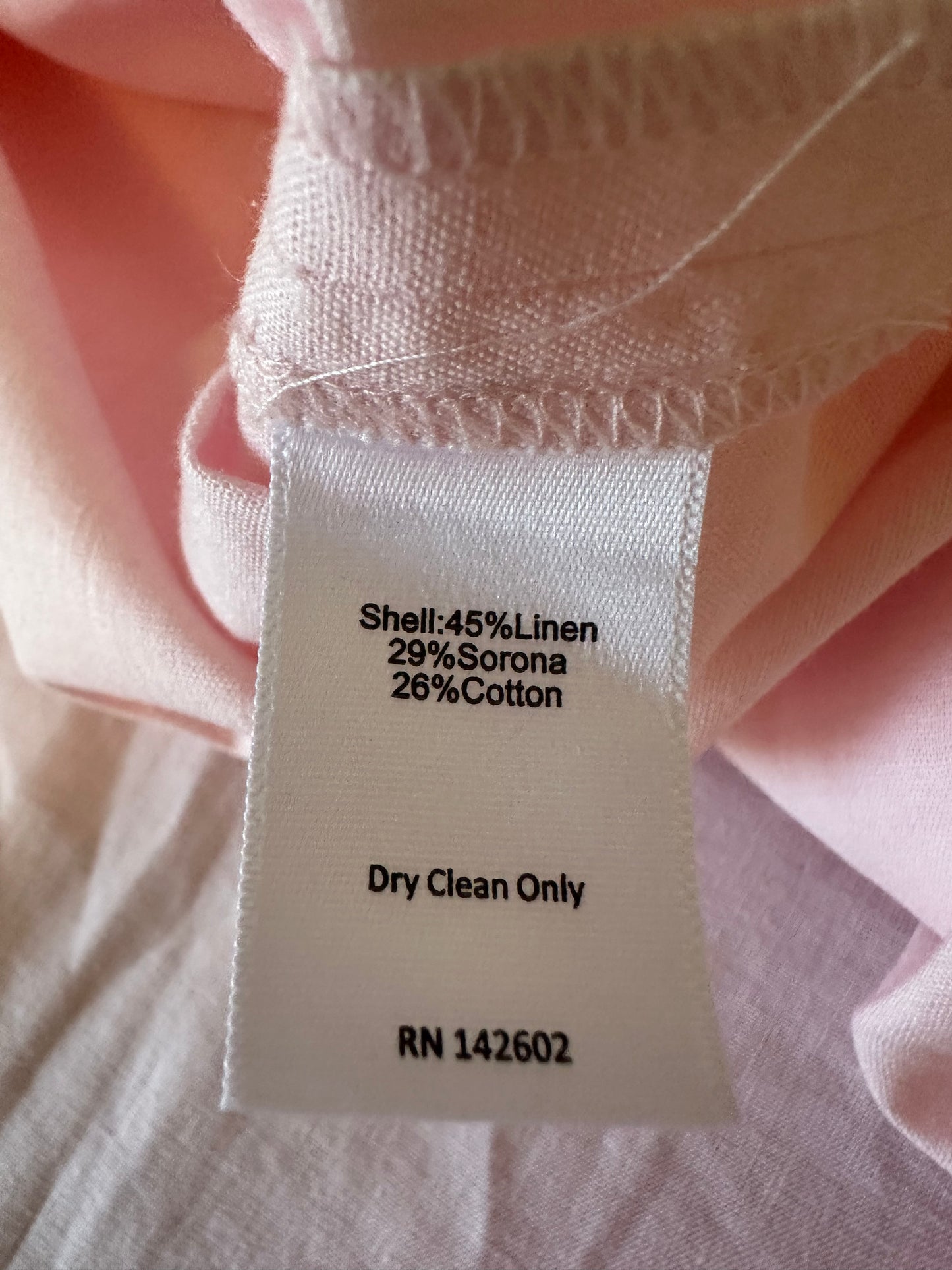 NWT Sail to Sable Blush Pink Classic Long Dress | Size Small