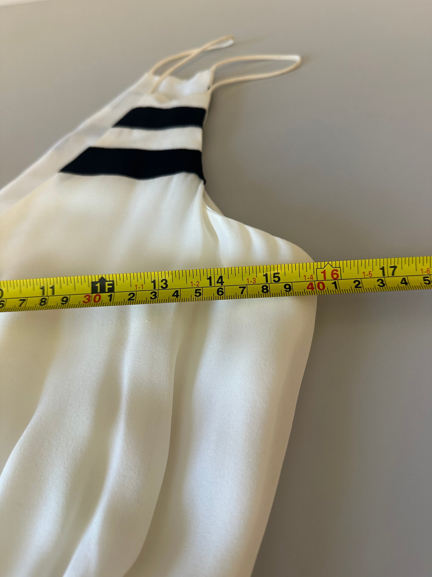 NWT Parker Adelaide Silk Black and White Maxi Dress | Size Small