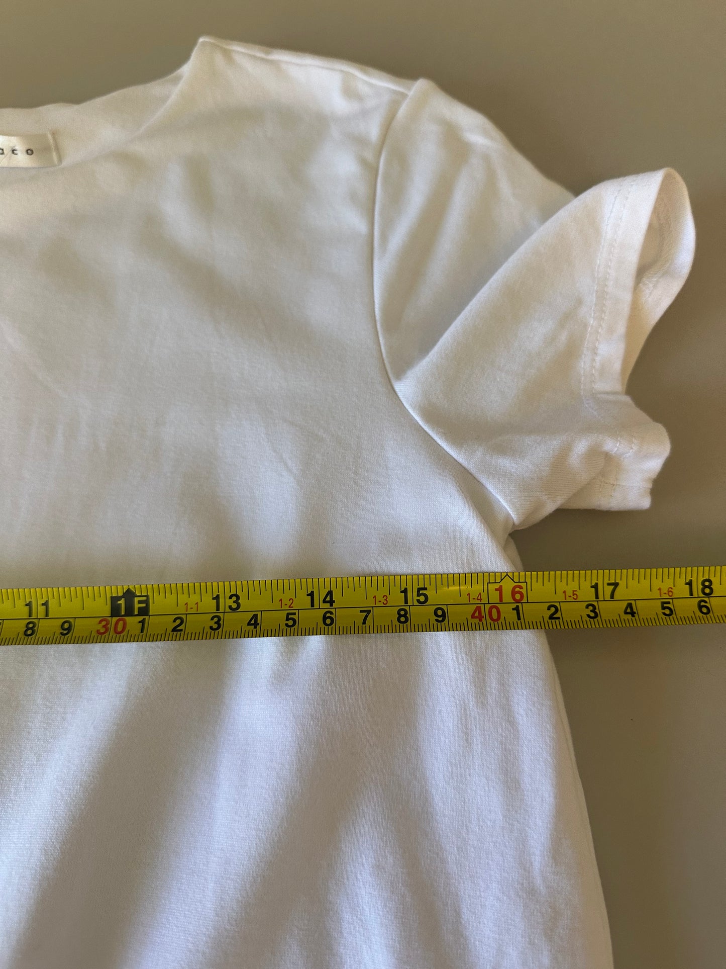 Susana Monaco White Short Sleeve T-Shirt Dress | Size Large