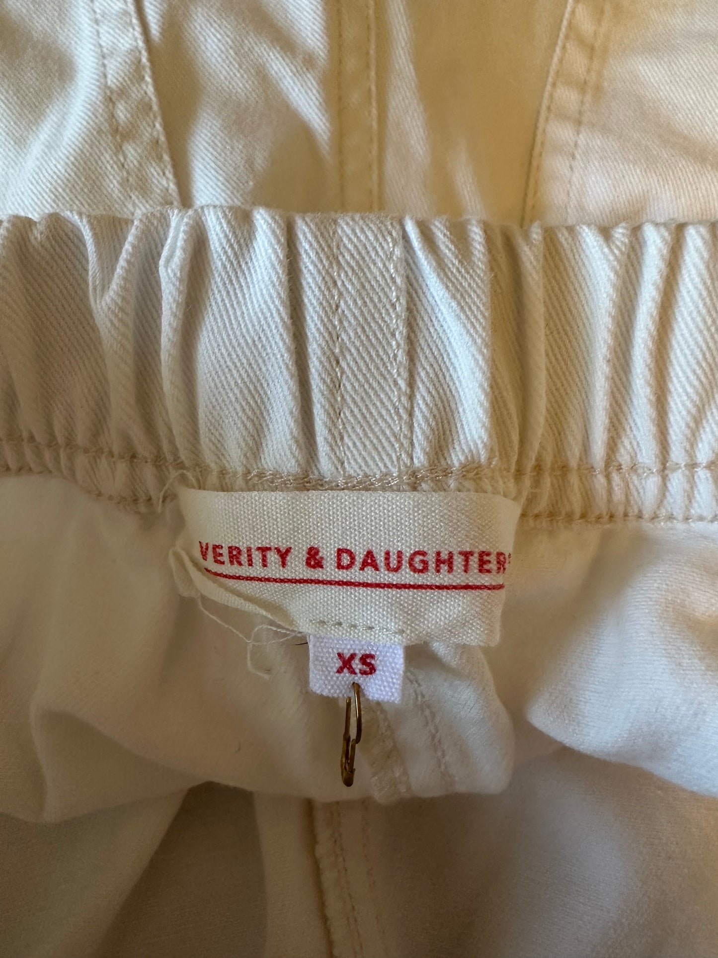 Verity & Daughters Janus Original Pants in White | Size XS