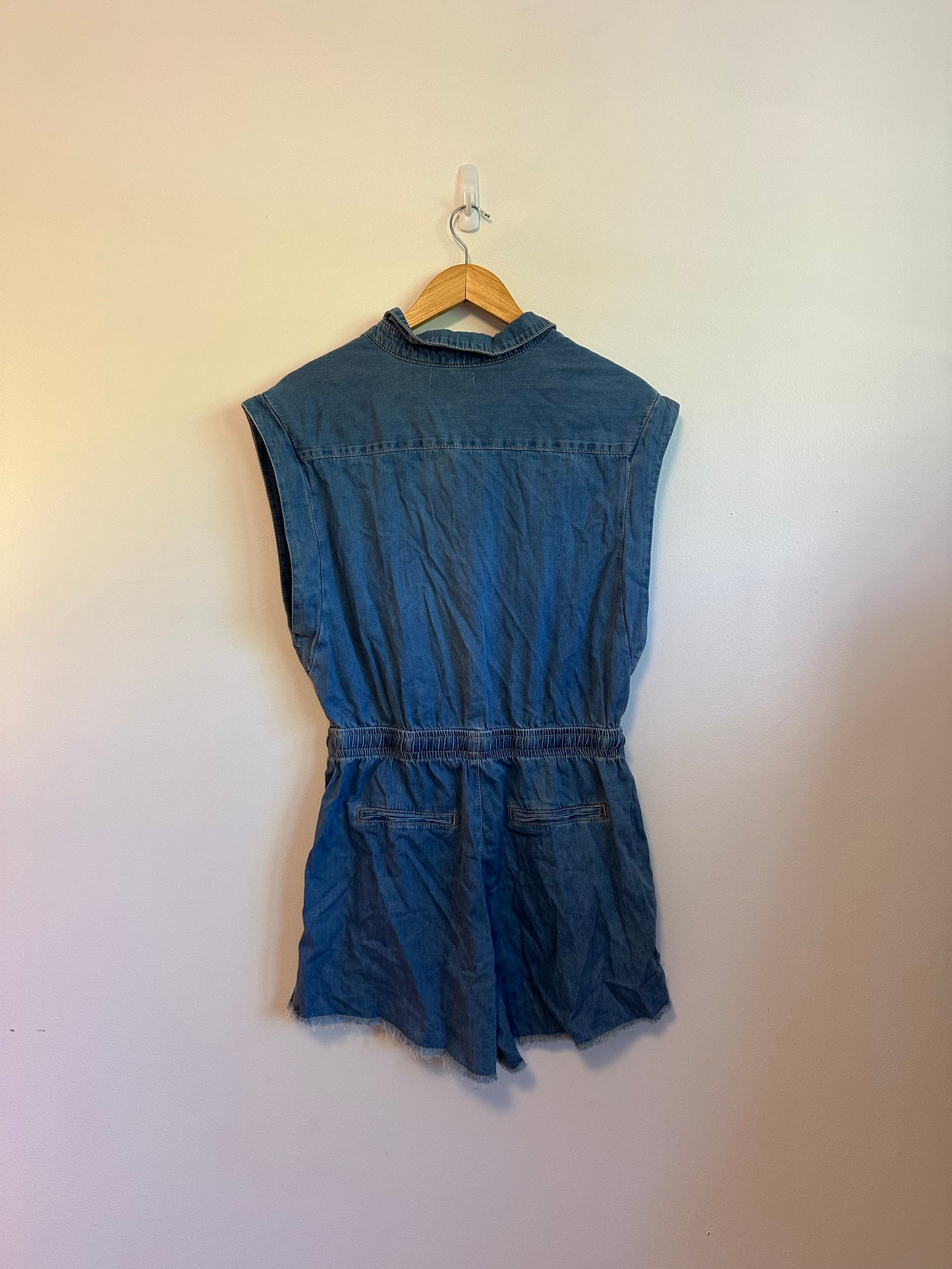 NWT Heartloom Kimmy Denim Romper | Size Medium