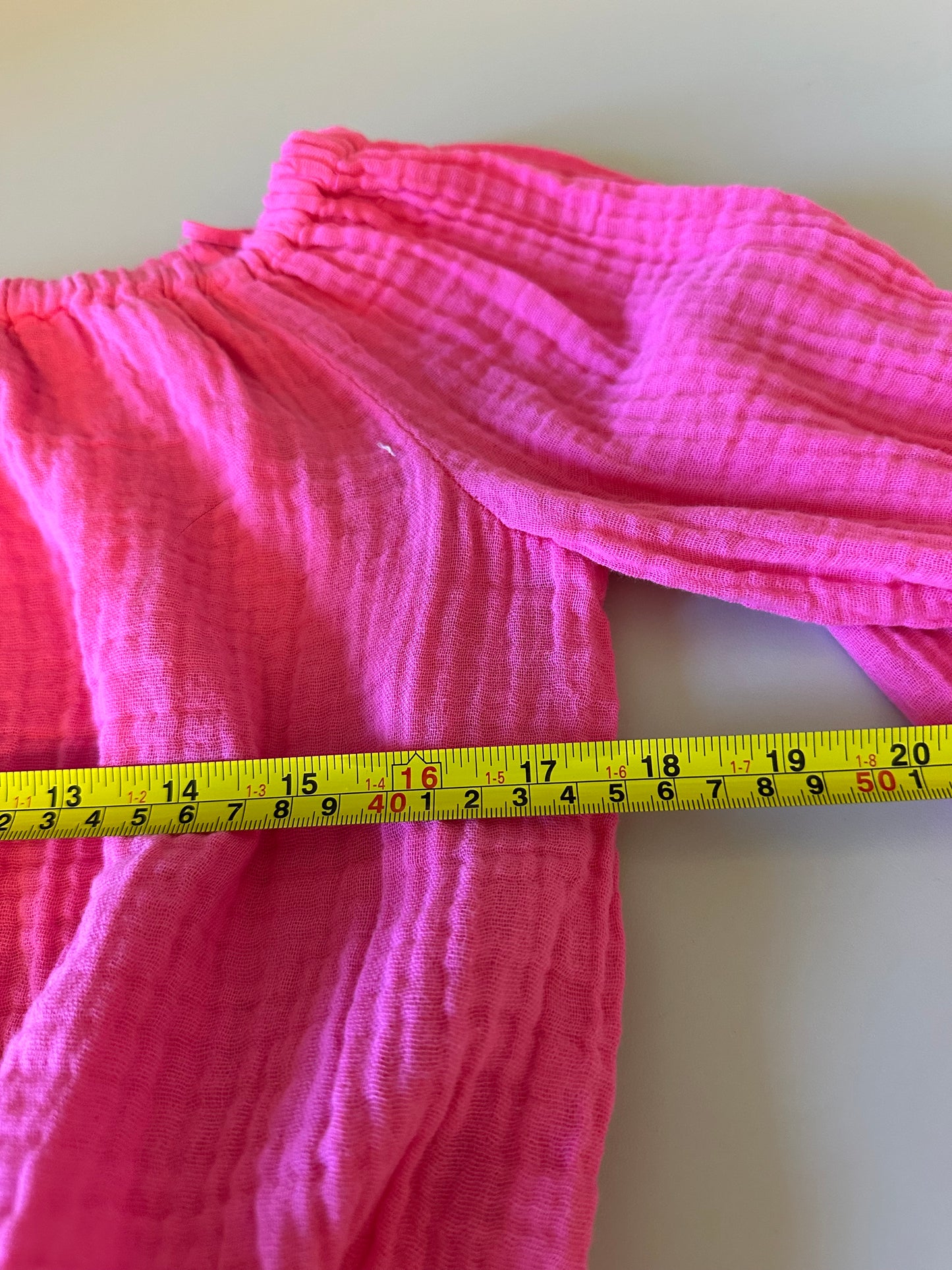 NWT Michael Stars Isabel Cotton Convertible Top in Pink | Size Small