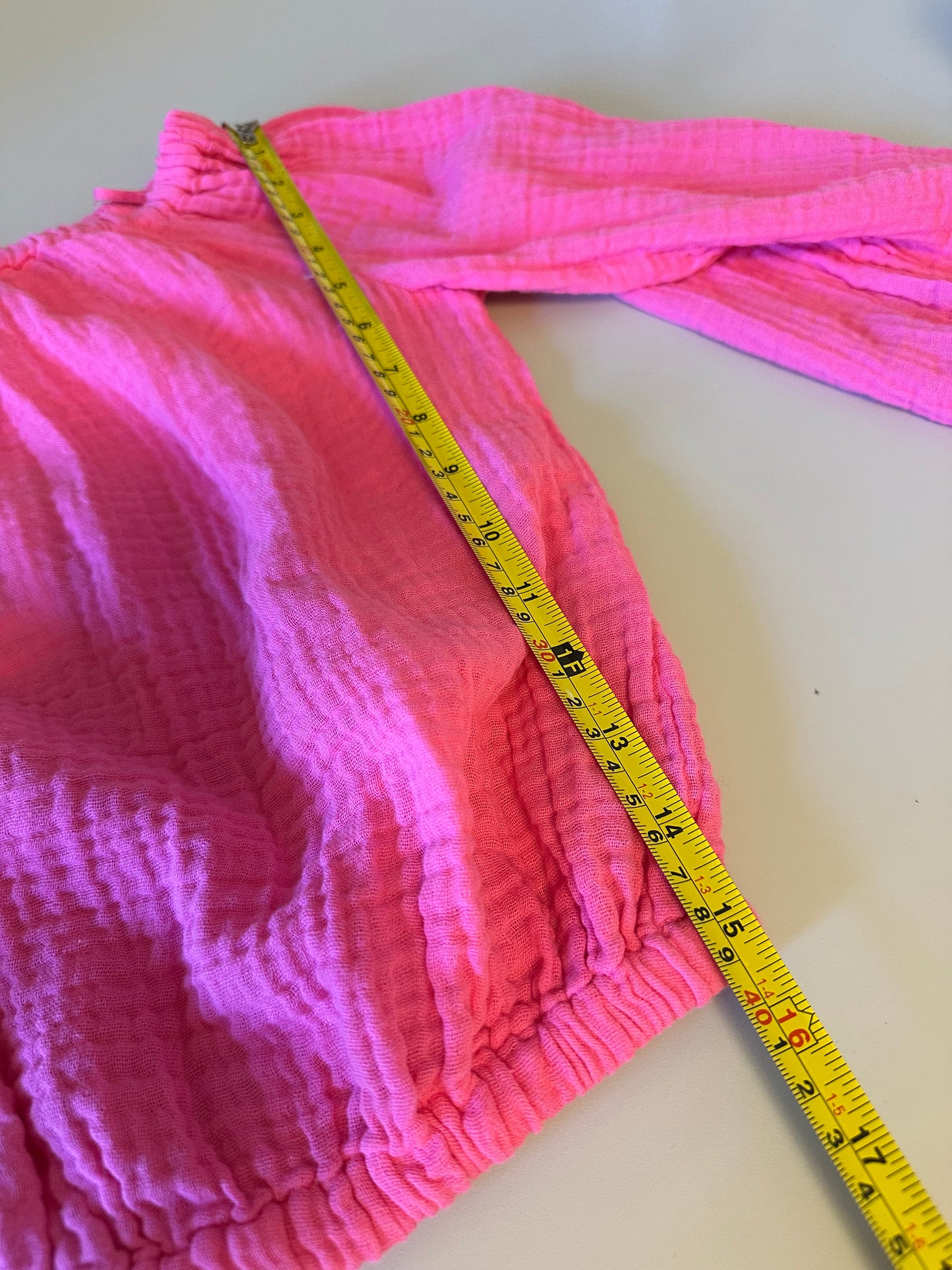 NWT Michael Stars Isabel Cotton Convertible Top in Pink | Size Small