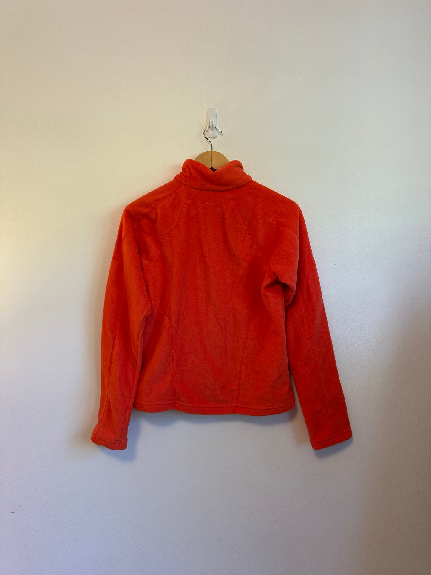 NWT Halfdays Bonnie Polartec® Fleece Midlayer in Spritz Orange | Size XS