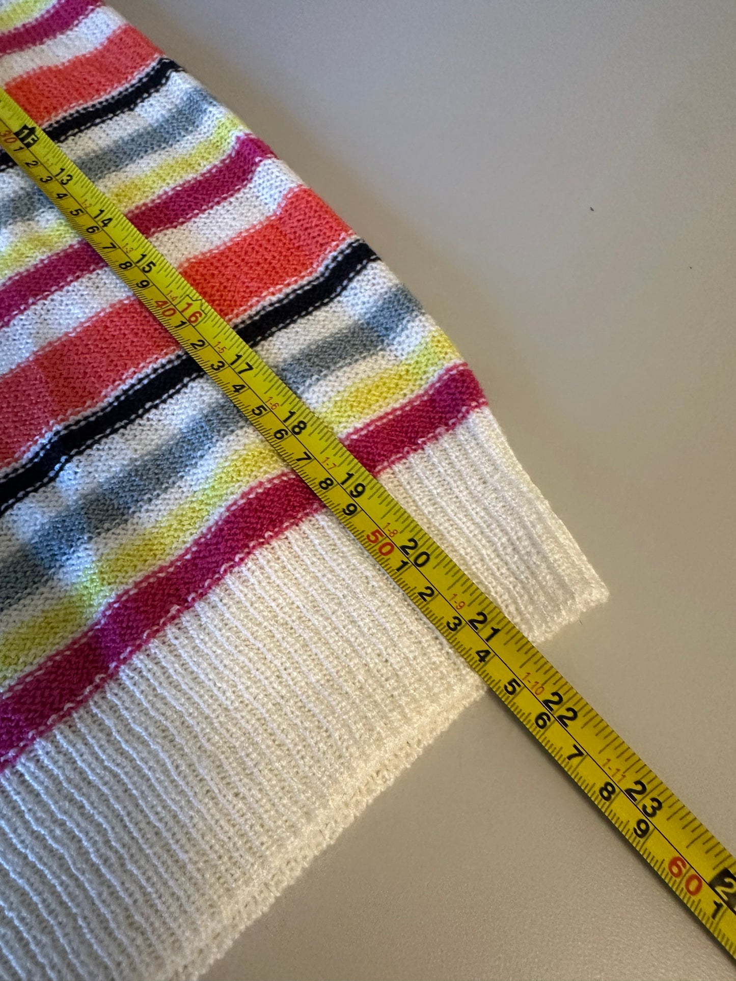 Cupcakes and Cashmere Aeon Tank in Ivory Stripe | Size XS
