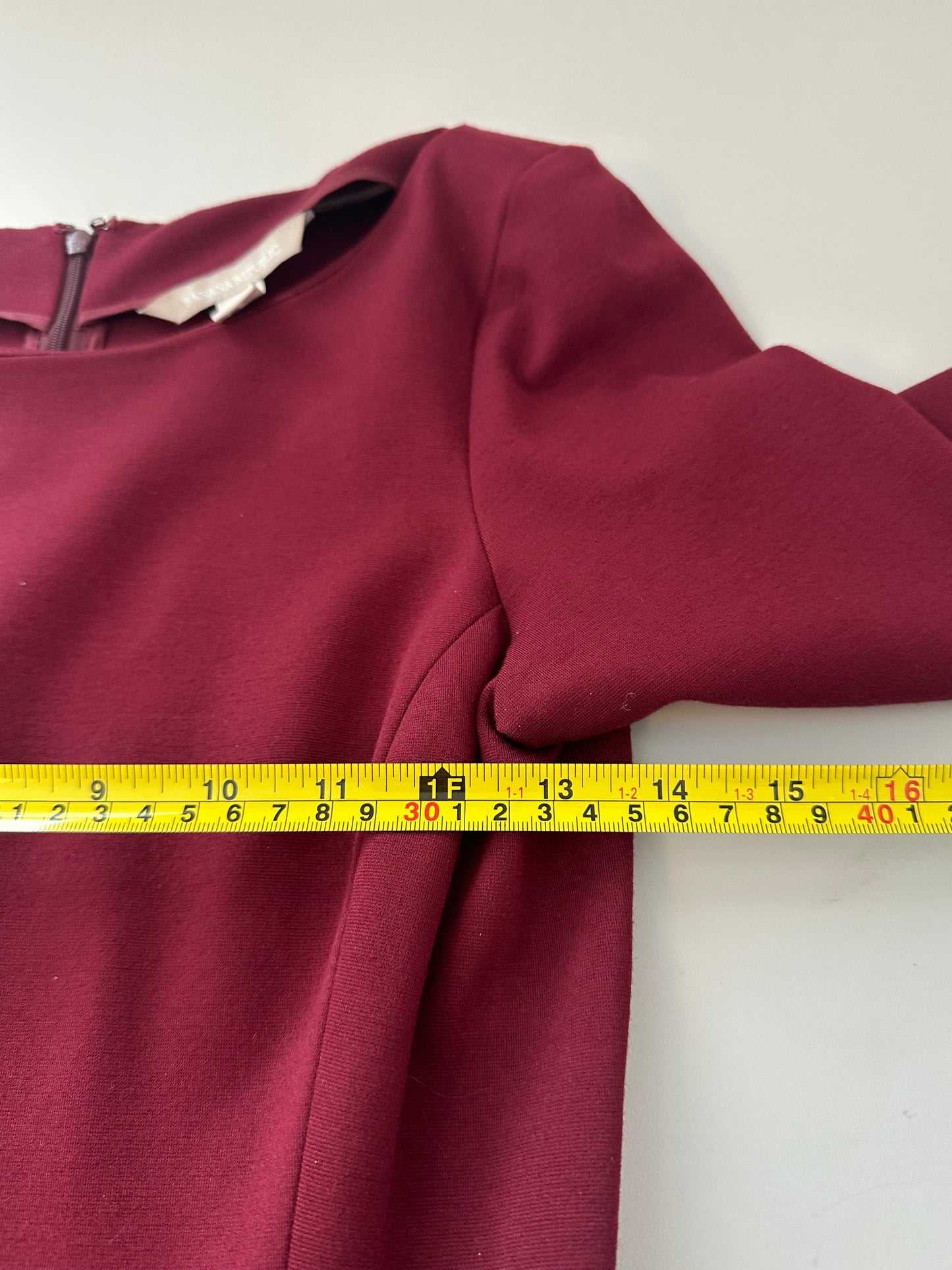 Banana Republic Maroon Red Fit and Flare Dress | Size 2
