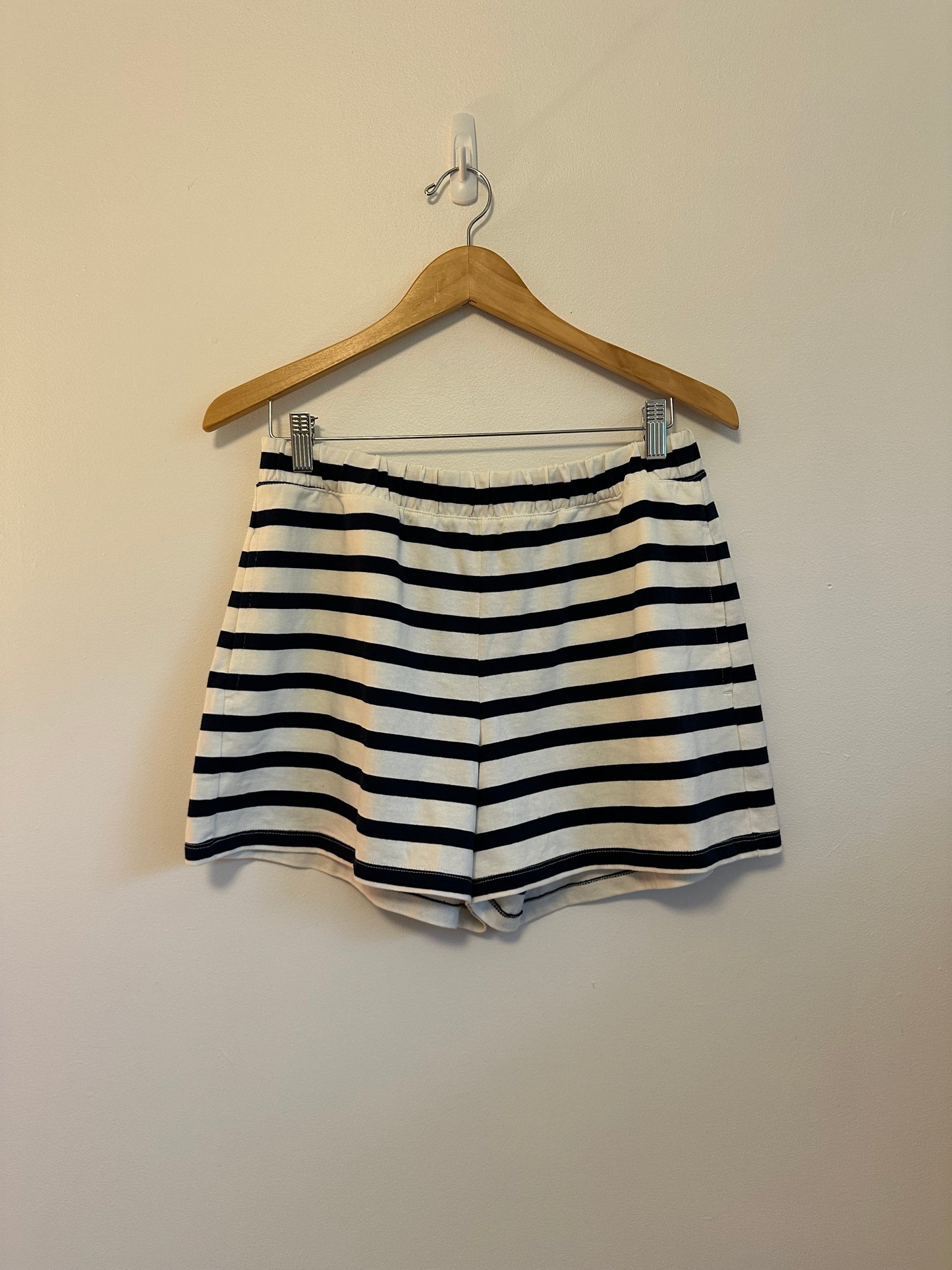 J. Crew Mariner Striped Jersey Shorts | Size Medium