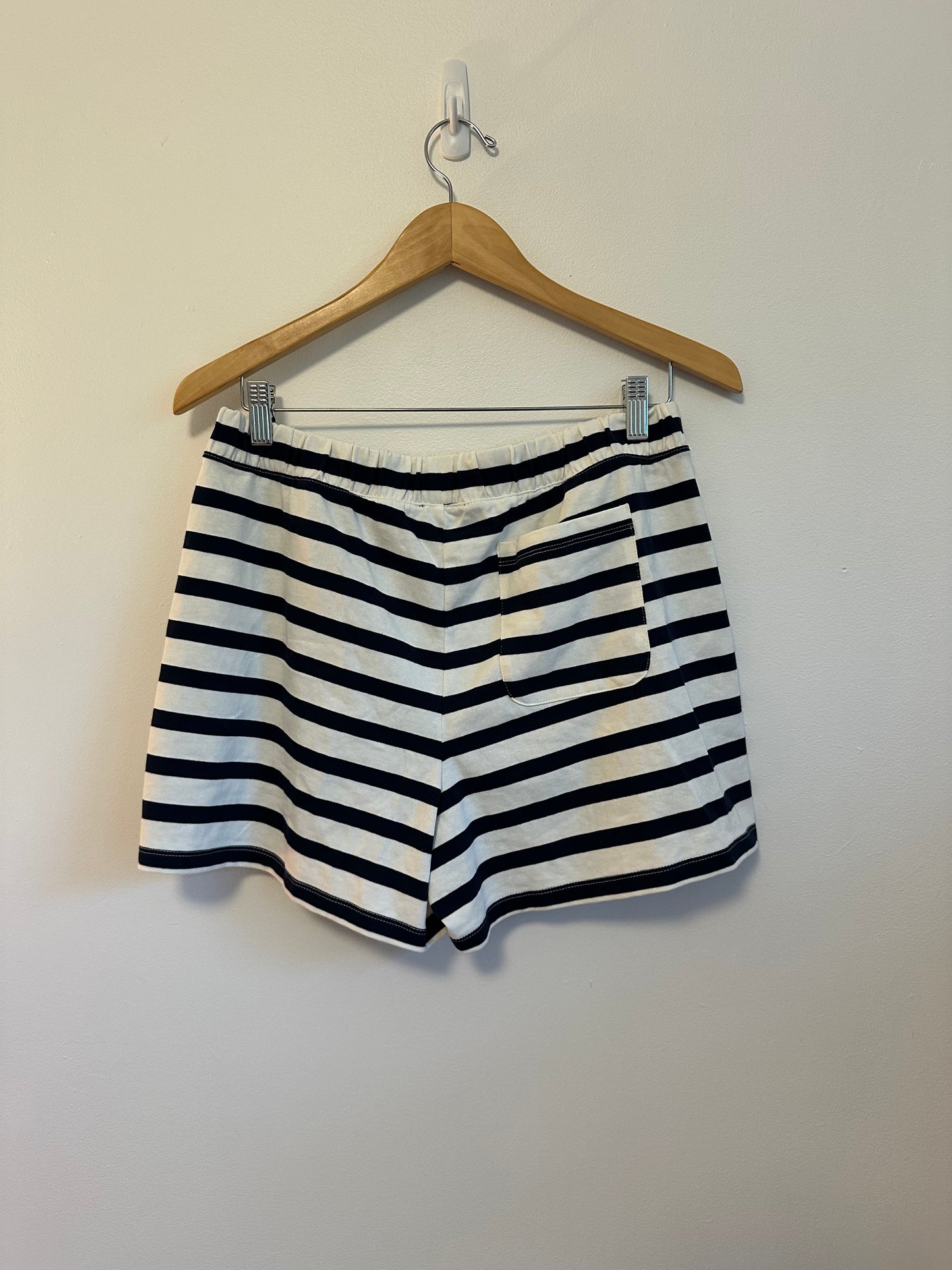 J. Crew Mariner Striped Jersey Shorts | Size Medium