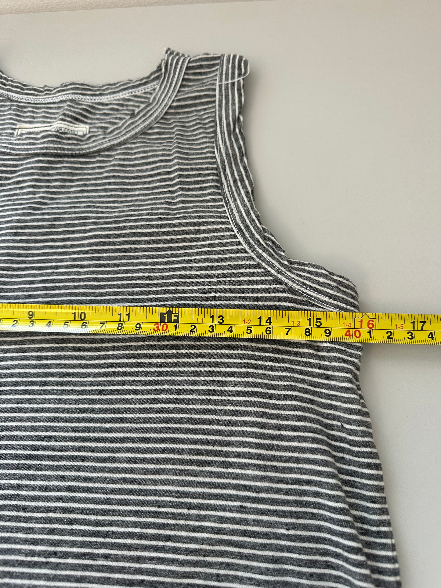 Current/Elliott The Muscle T-Shirt in Racer Stripe | Size XS