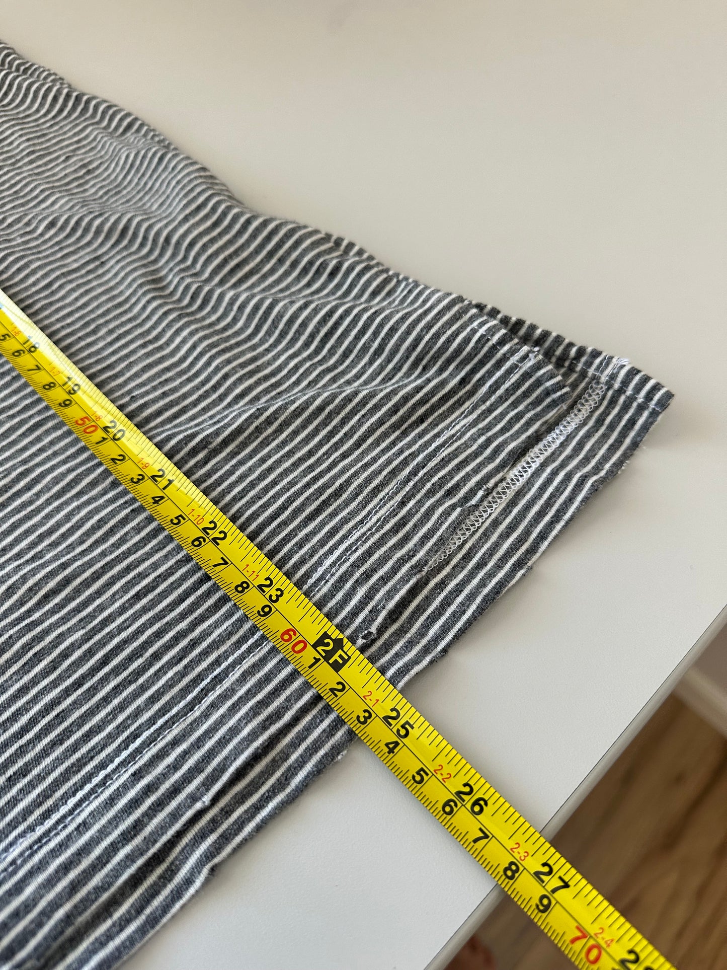 Current/Elliott The Muscle T-Shirt in Racer Stripe | Size XS