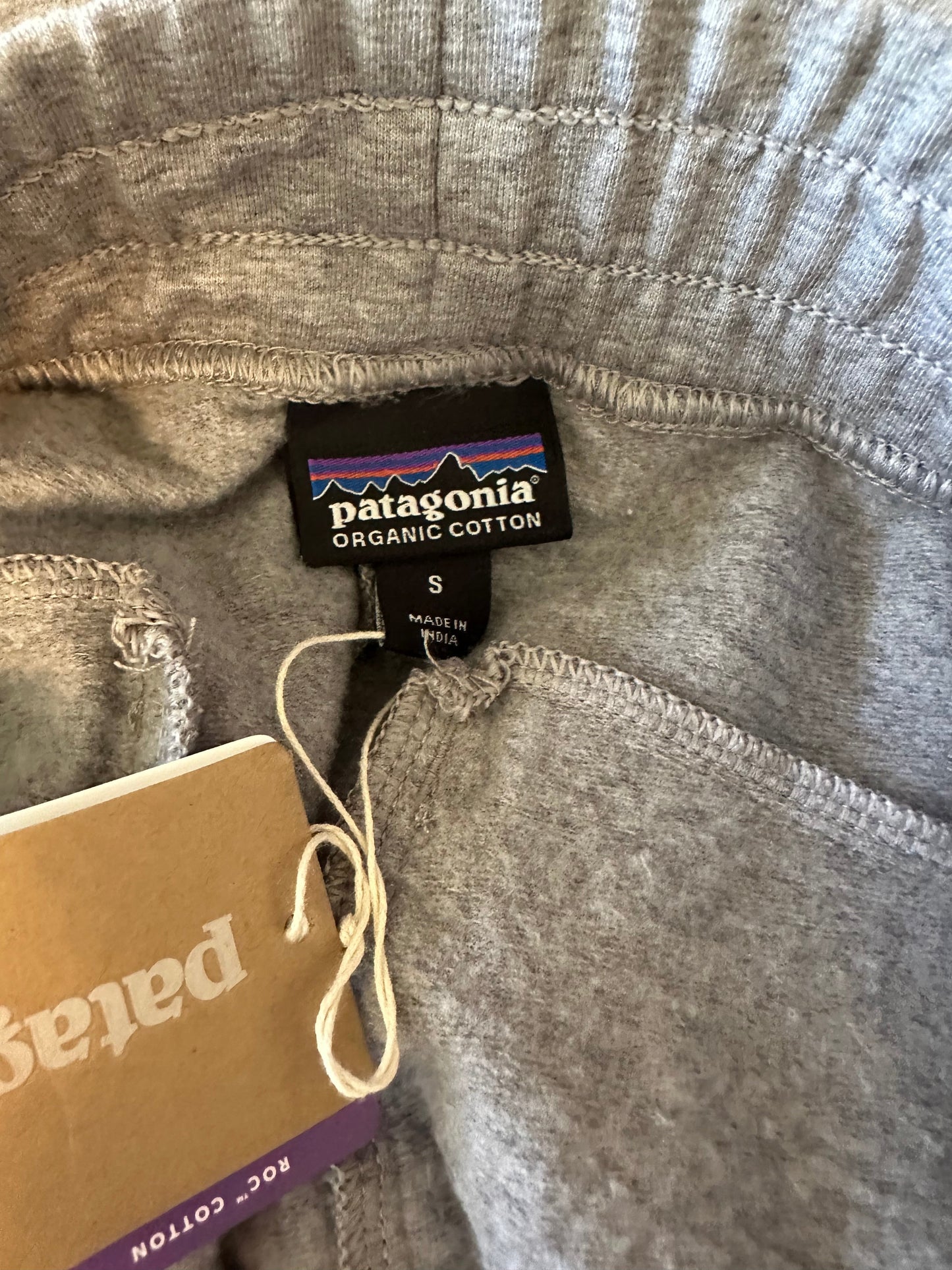 NWT Patagonia Cotton Blend Gray Jogger Sweatpants | Size Small