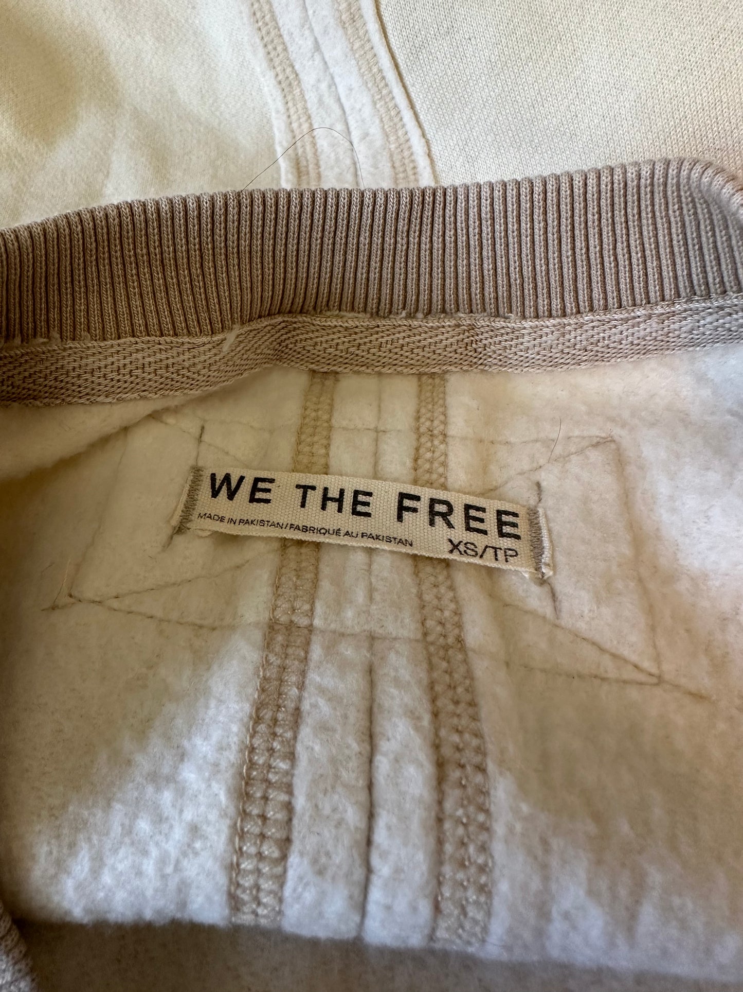Free People We The Free Everything Pullover in Nilla Cream | Size XS