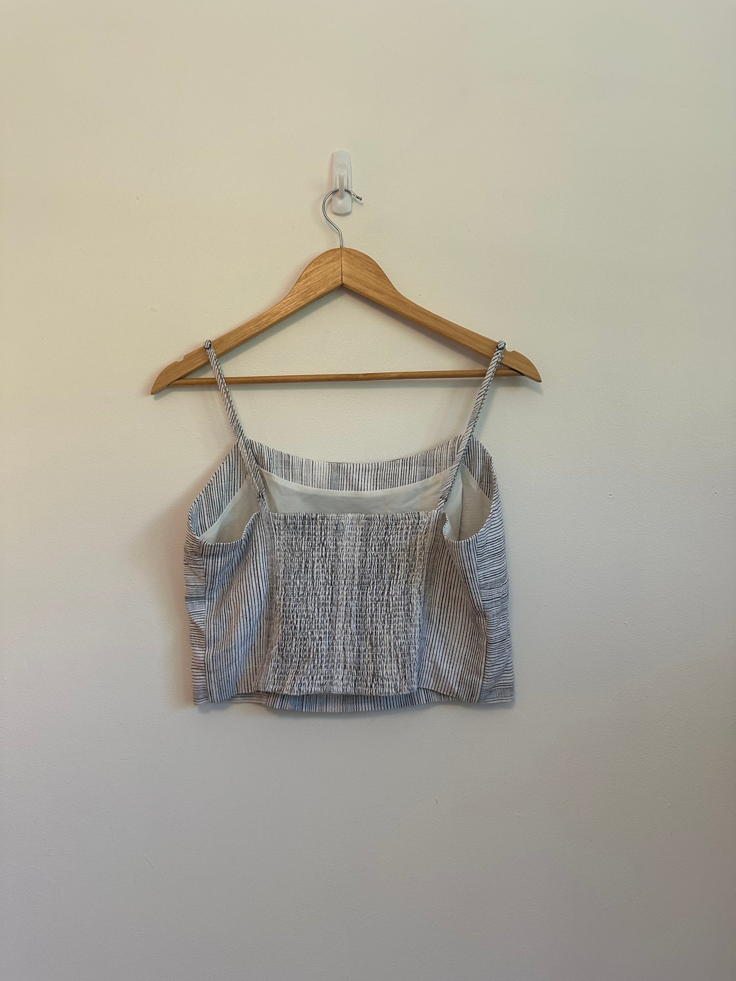 NWT Gentle Fawn Roxanne Tank in Black Stripe | Size Large