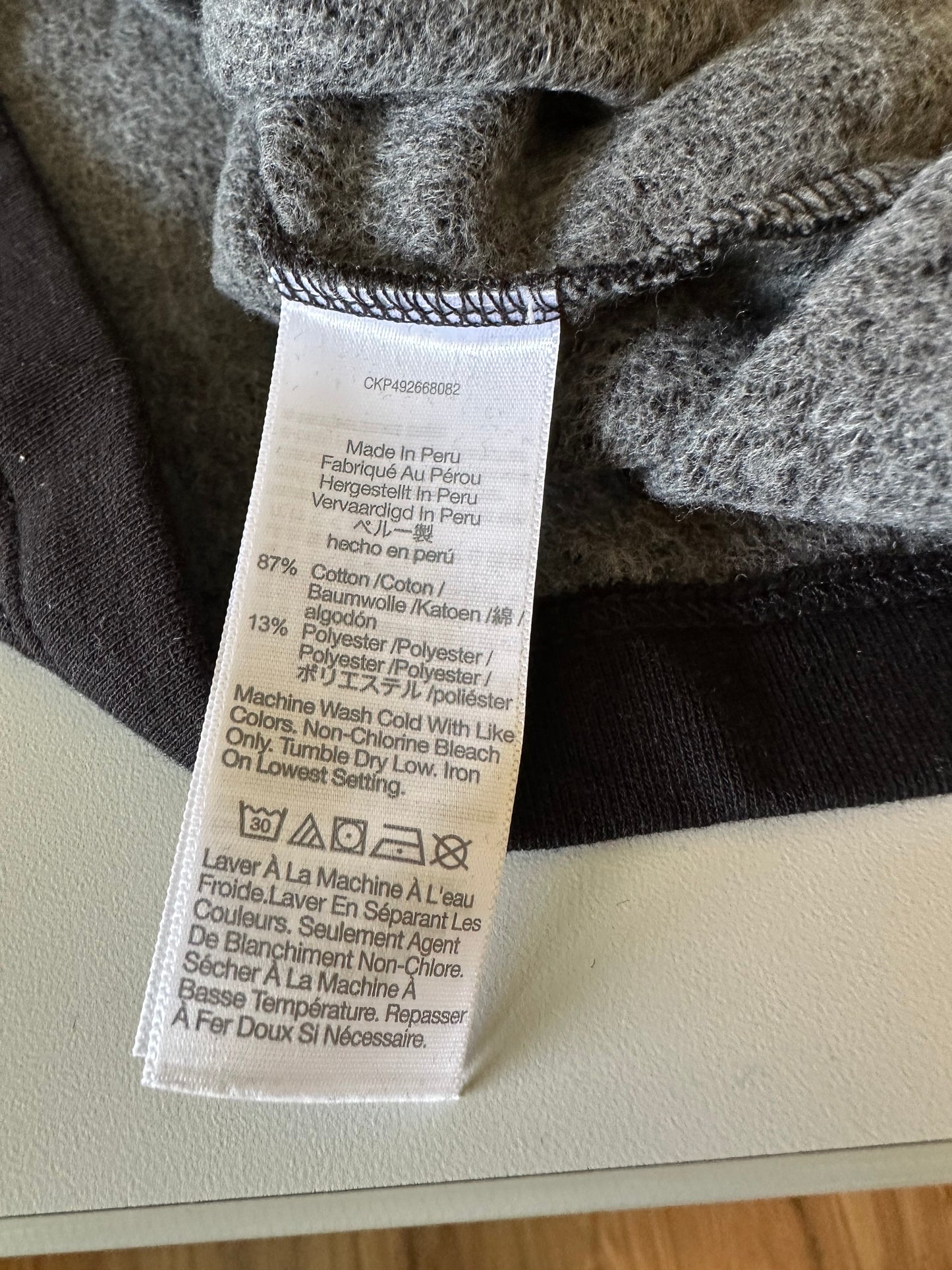 NWT Madewell Puff Sleeve Sweatshirt Tee in Black | Size Small