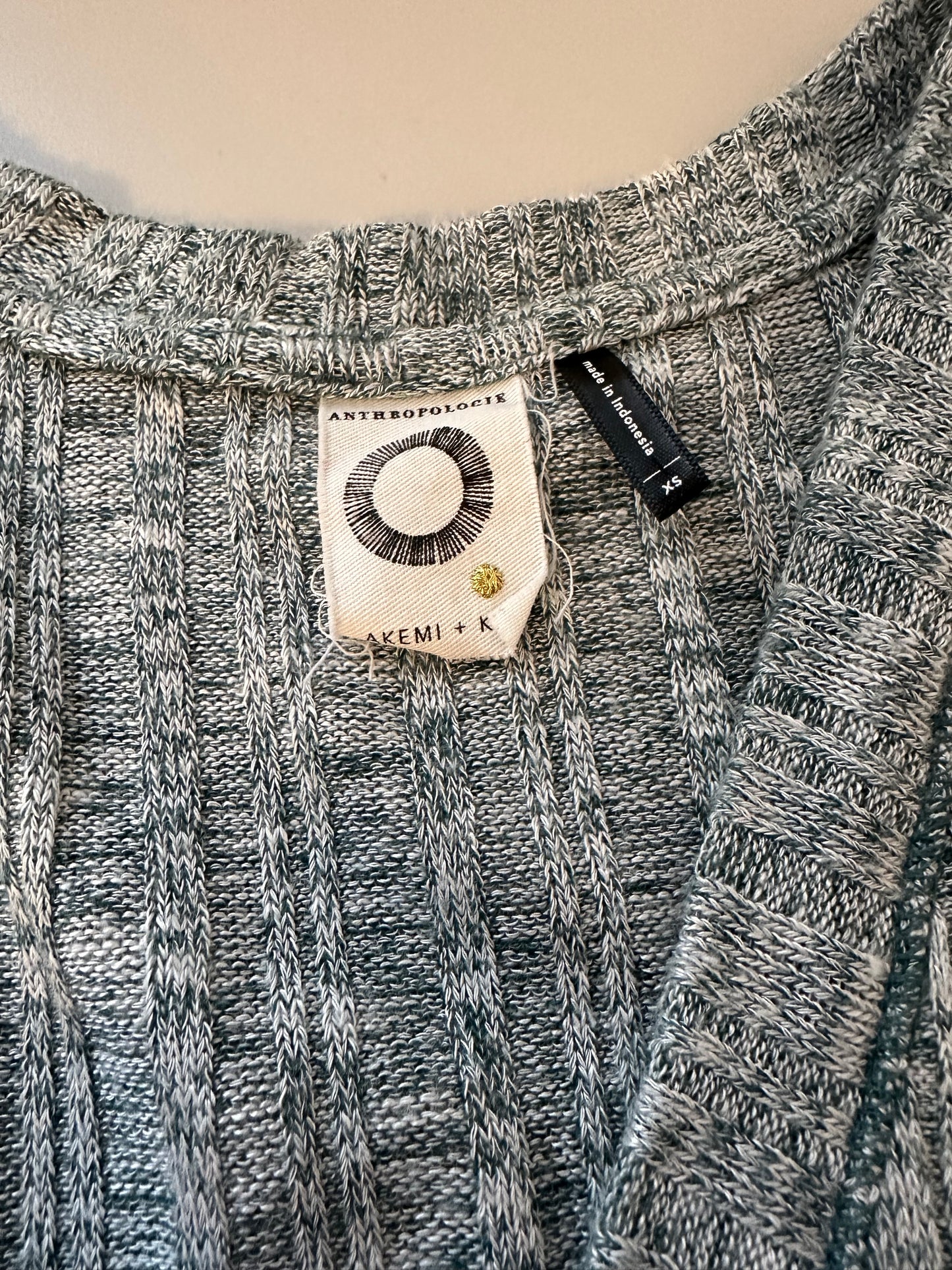 Akemi + Kin Chateaux Long Duster Cardigan in Seafoam Green | Size XS