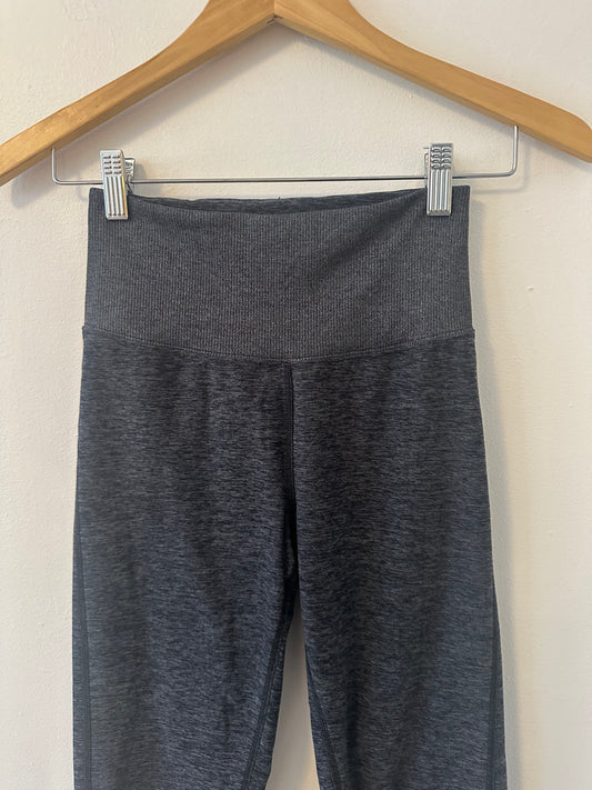 Alo Yoga Alosoft High Waist Lounge Leggings in Gray | Size XS