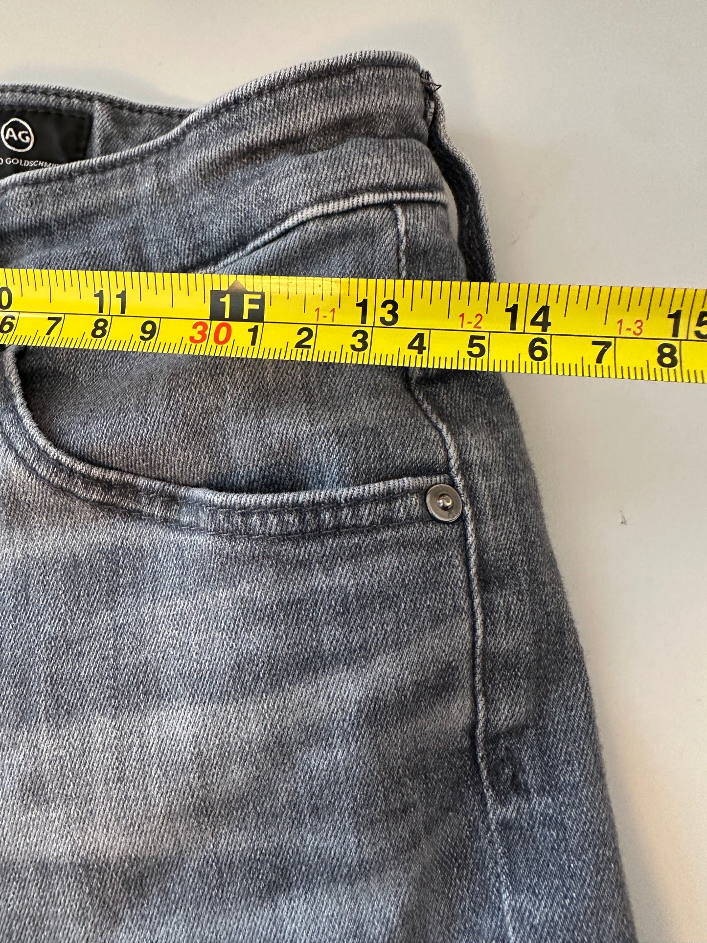 AG Jeans Farrah Skinny Mid-Rise Ankle Jeans in Unpaved Wash | Size 27