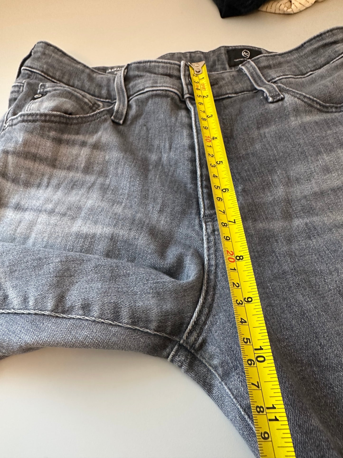 AG Jeans Farrah Skinny Mid-Rise Ankle Jeans in Unpaved Wash | Size 27