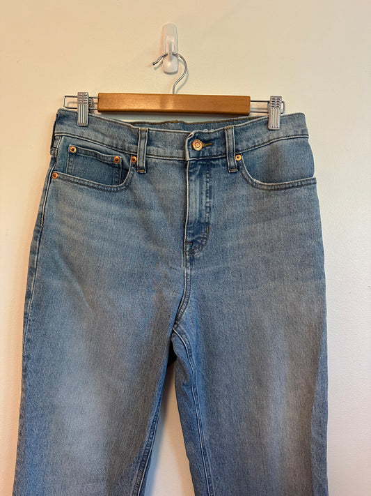J. Crew Classic Straight Medium Wash Jeans | Size 28