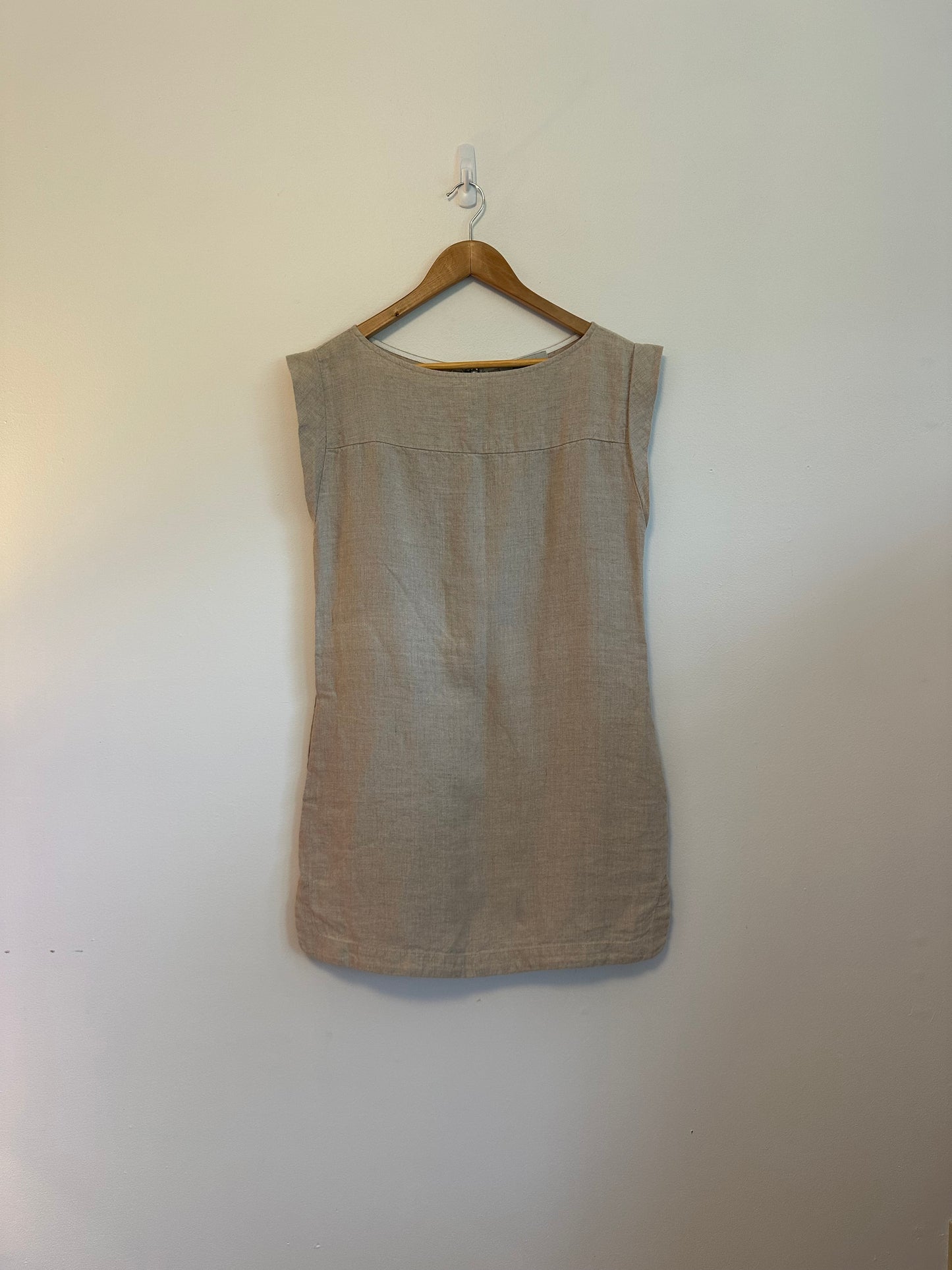 Rachel Comey Frankfurt Linen Mini Dress in Natural | Size 4