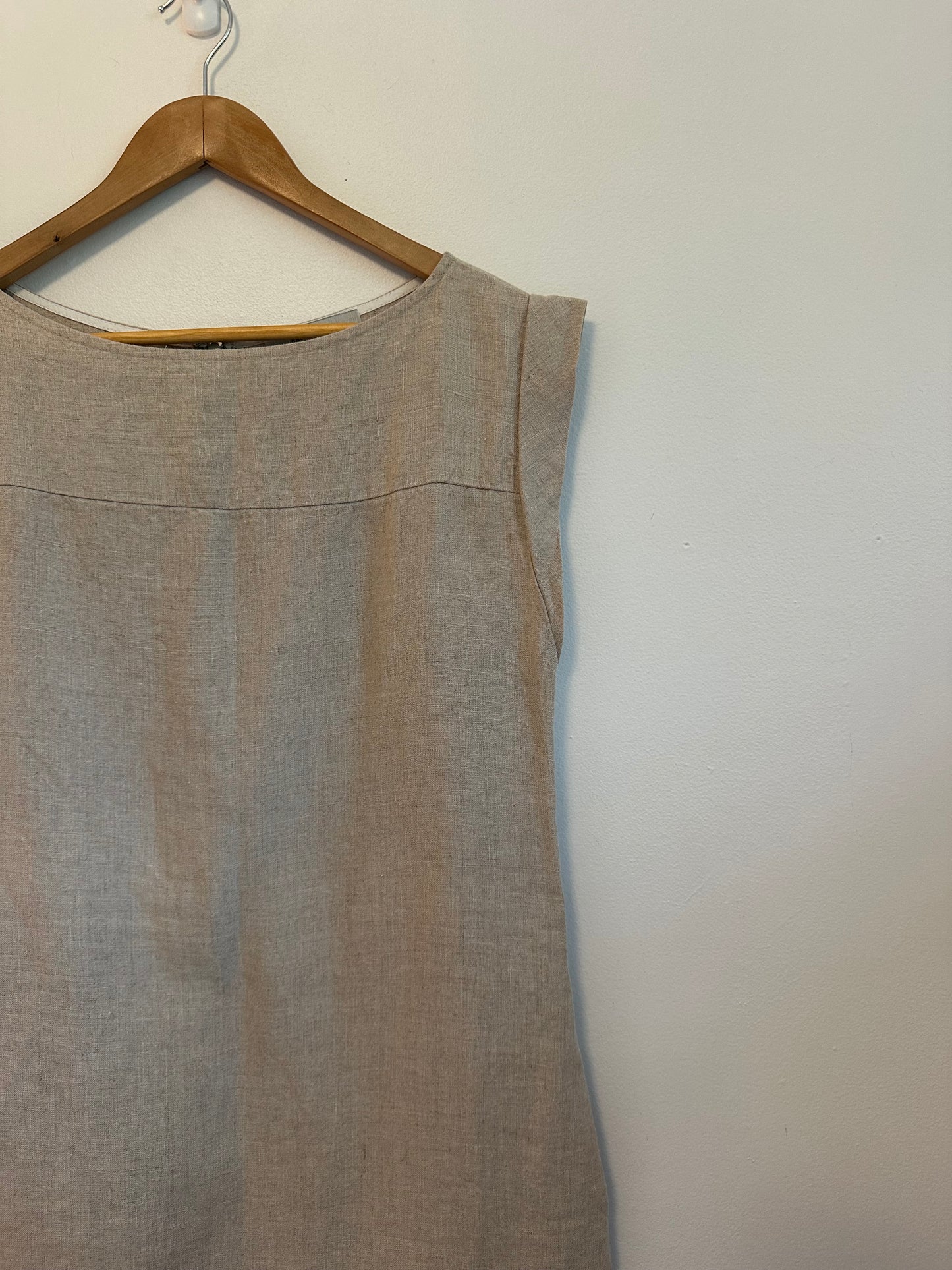 Rachel Comey Frankfurt Linen Mini Dress in Natural | Size 4