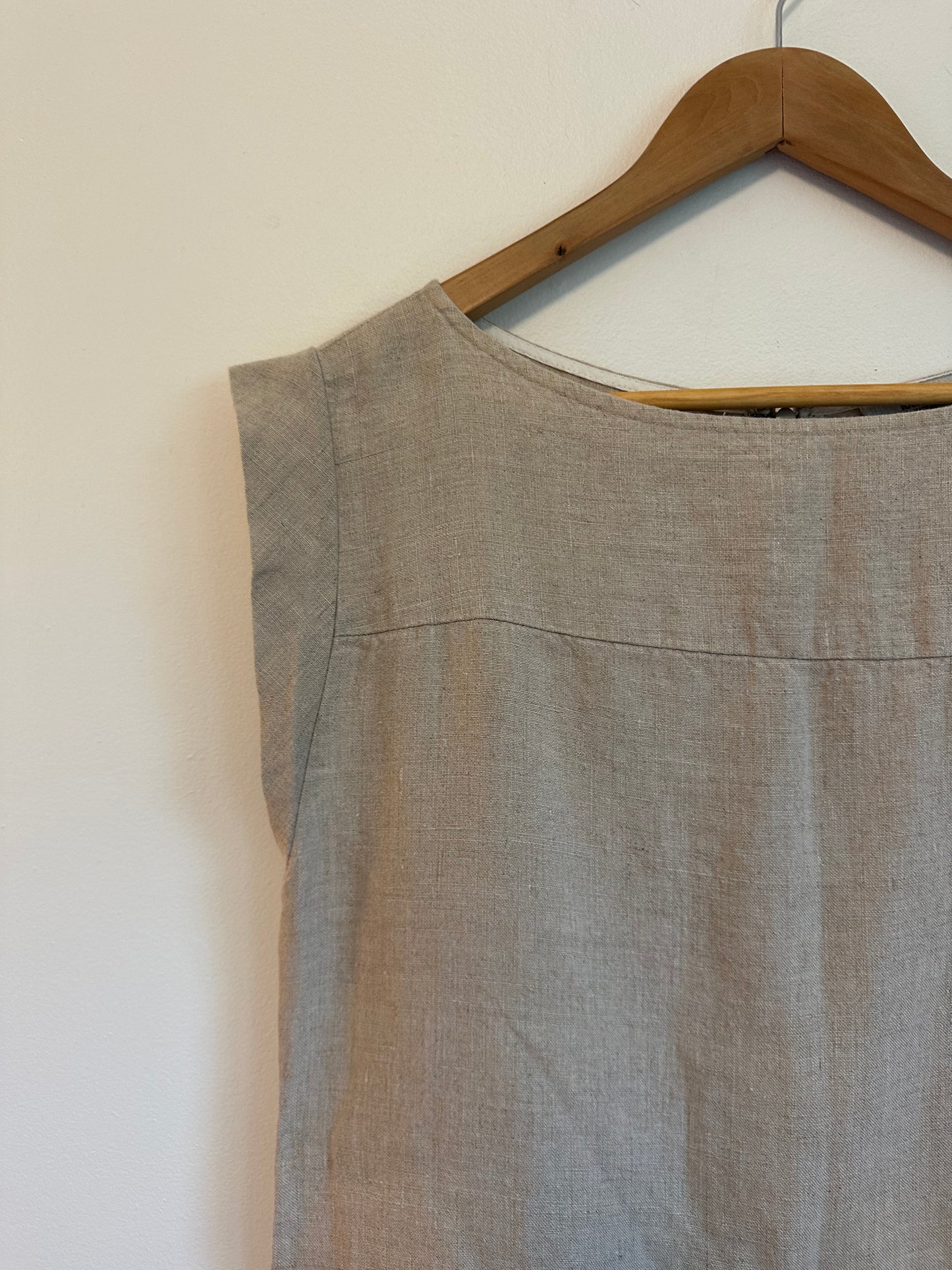 Rachel Comey Frankfurt Linen Mini Dress in Natural | Size 4