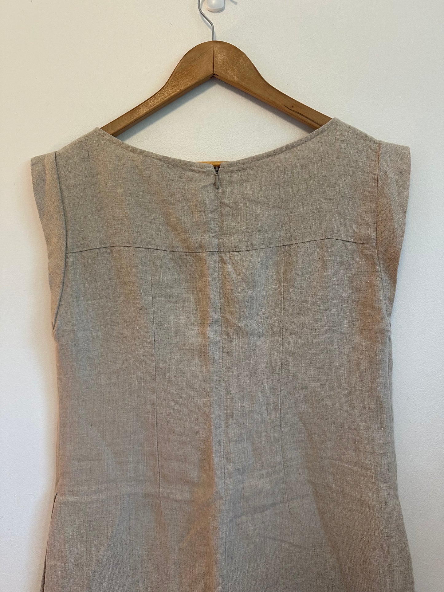 Rachel Comey Frankfurt Linen Mini Dress in Natural | Size 4