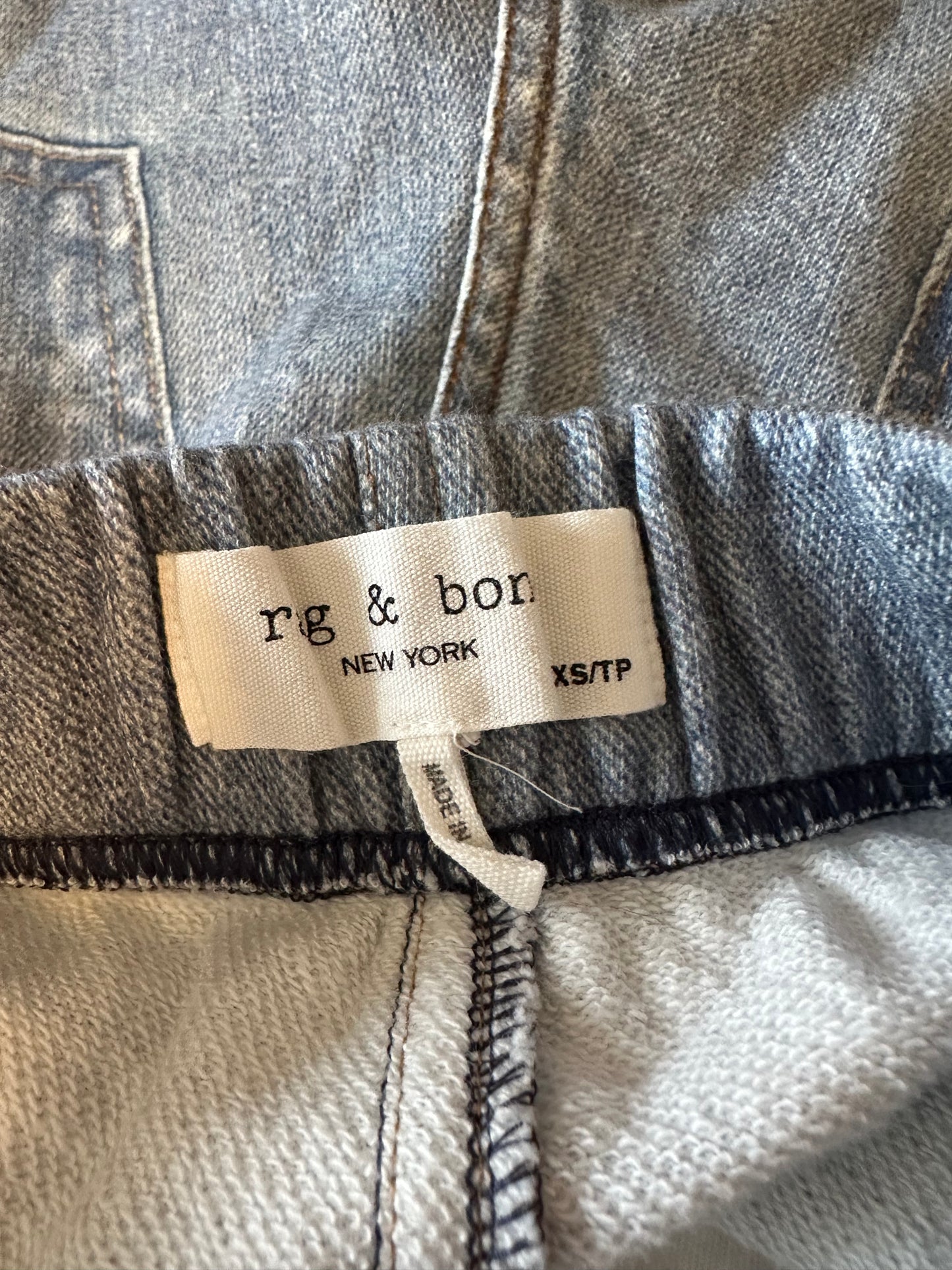 Rag & Bone Miramar Walking Shorts in Brooke Cotton Terry | Size XS