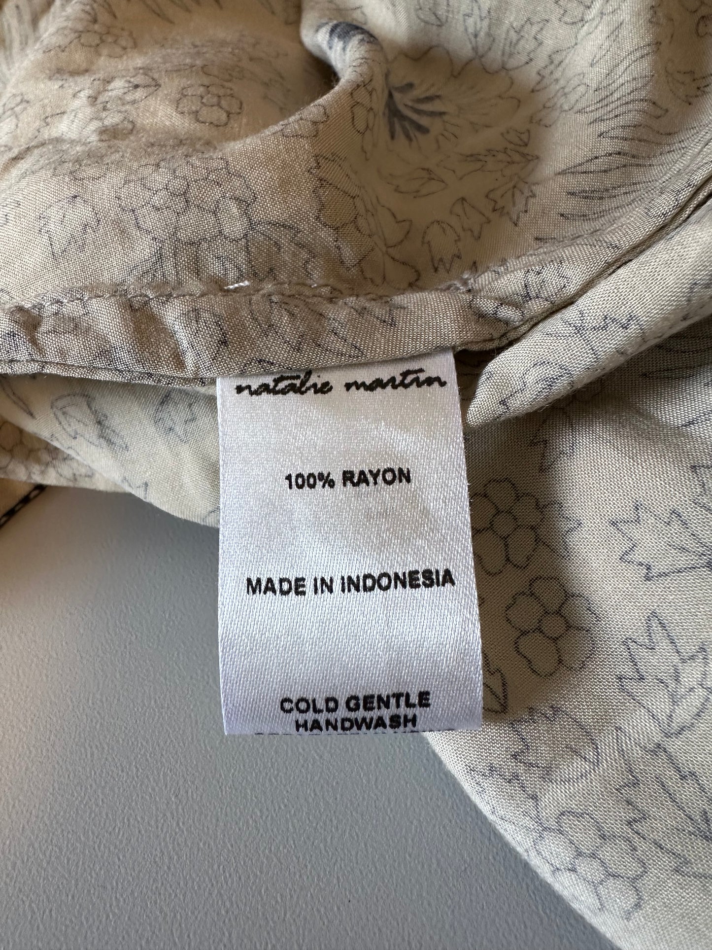 Natalie Martin Coco Dress in Vintage Flowers Print | Size XS