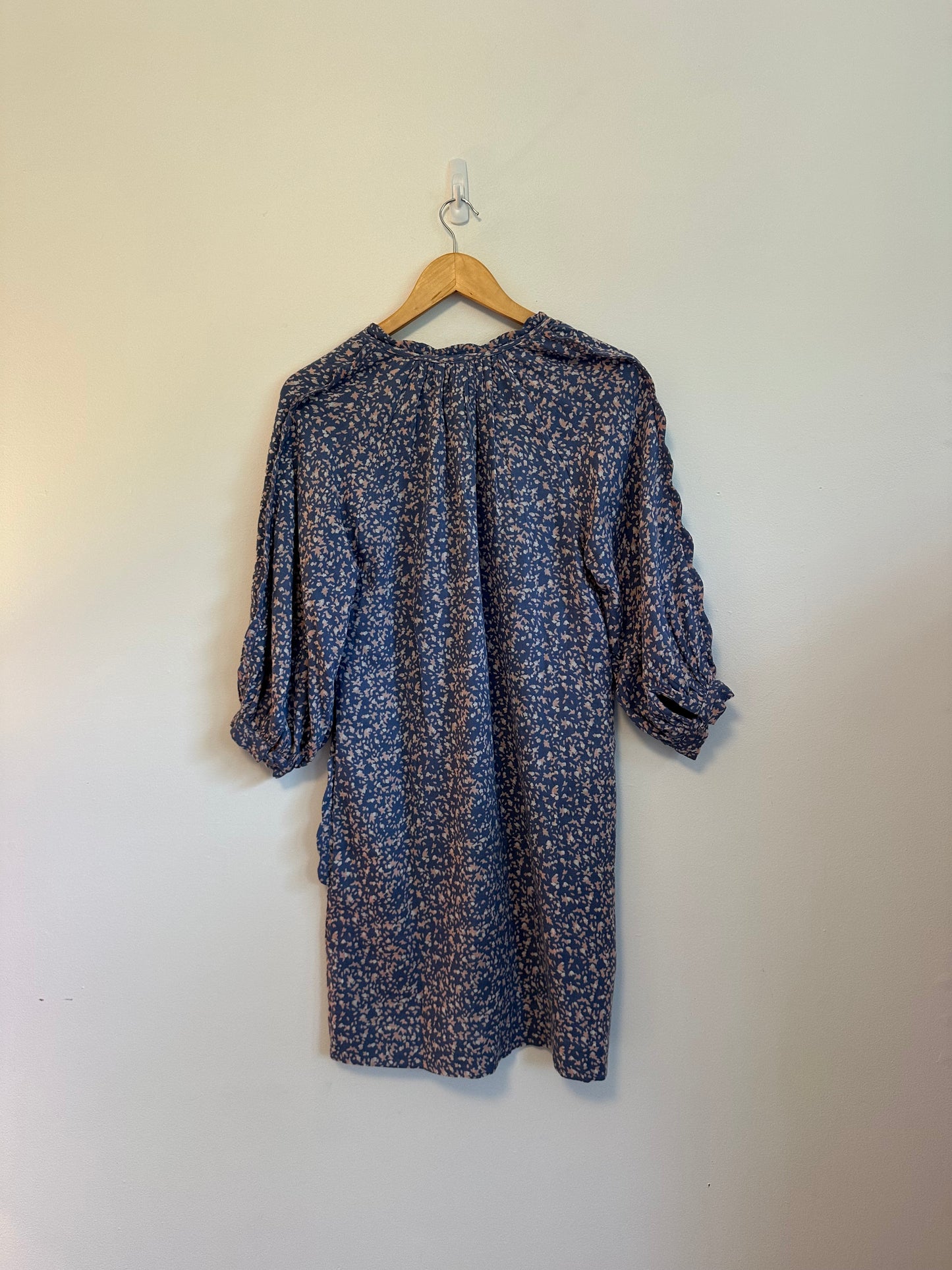 Mirth Palm Springs Mini Dress in Blue Floral | Size XS
