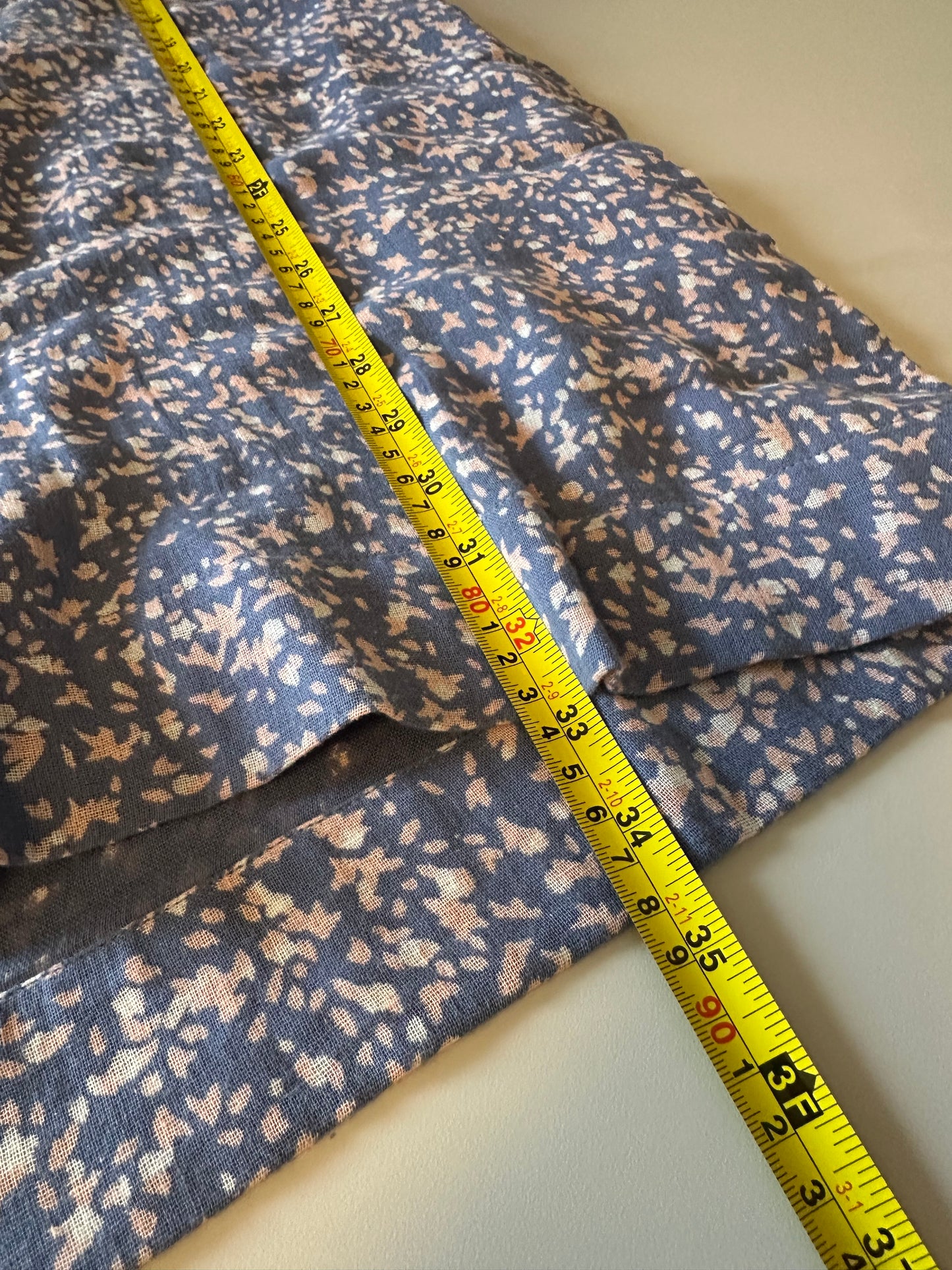 Mirth Palm Springs Mini Dress in Blue Floral | Size XS