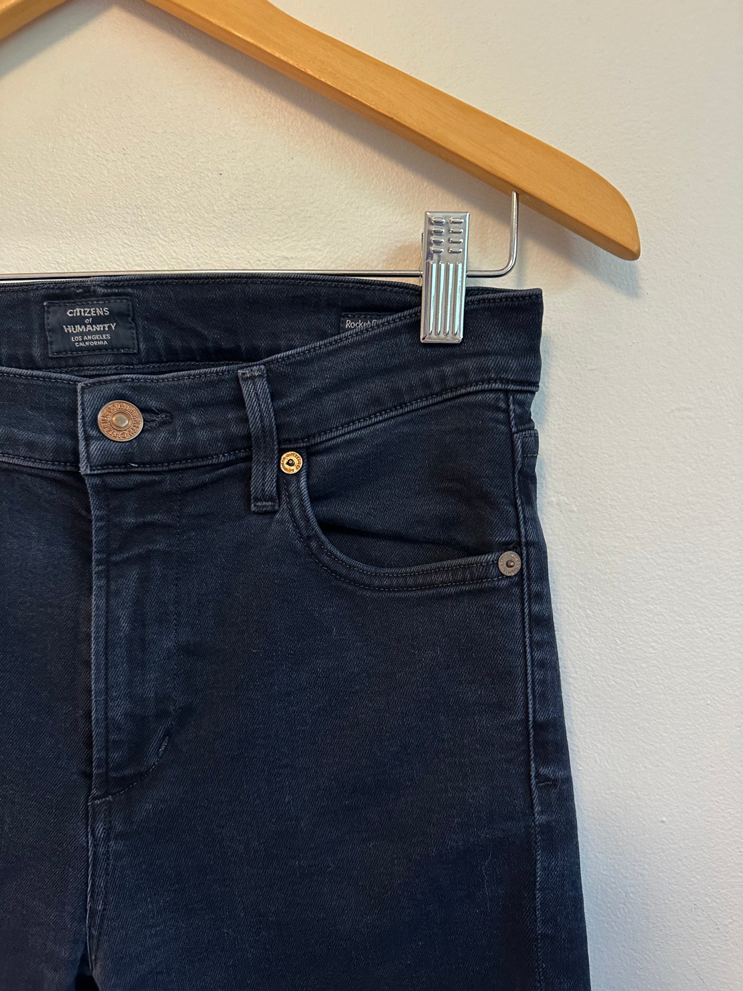 Citizens of Humanity Rocket Crop Petite High Rise Jeans | Size 27