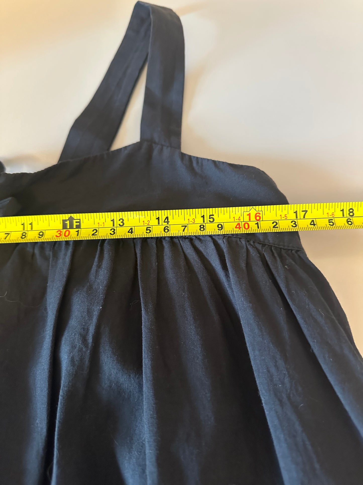Xirena Kynsley Dress in Black Cotton Poplin | Size XS